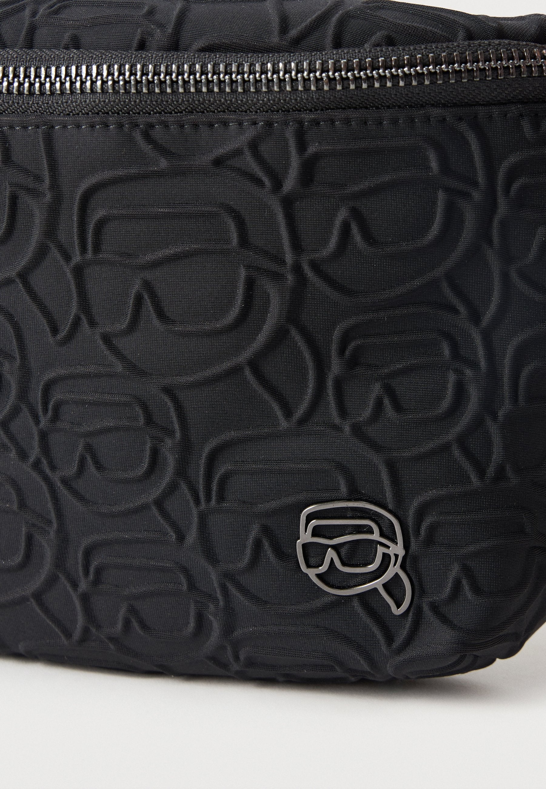IKON GRAPHIC BUMBAG - Bum bag - black