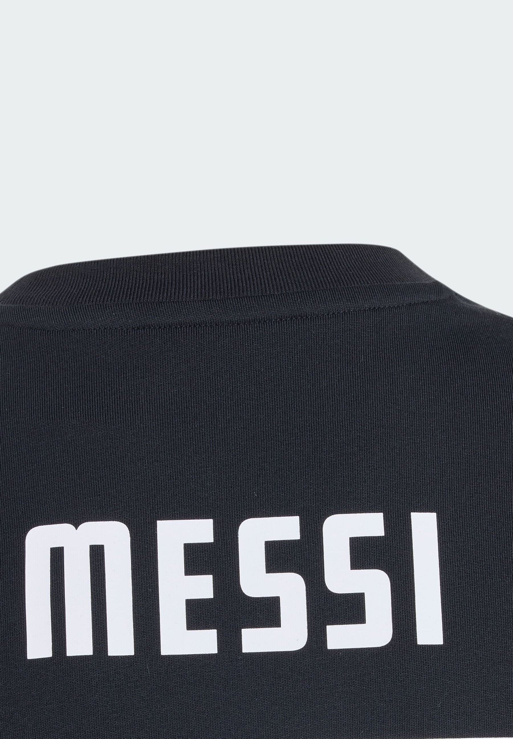 MESSI NAME&NUMBER GRAPHIC T-SHIRT - Football jersey - black