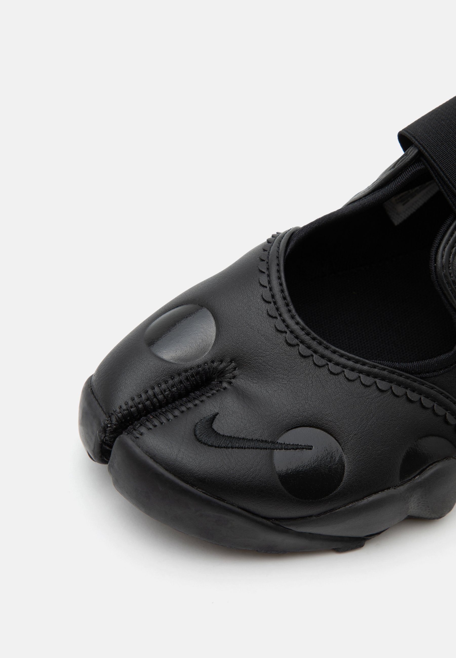 AIR RIFT DOT - Ankle strap ballet pumps - black