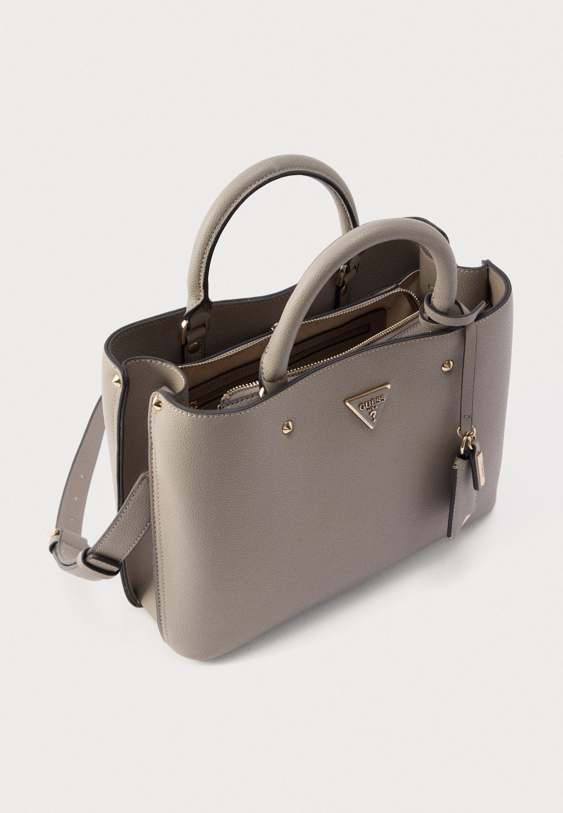 MERIDIAN GIRLFRIEND SATCHEL - Handbag - dark taupe