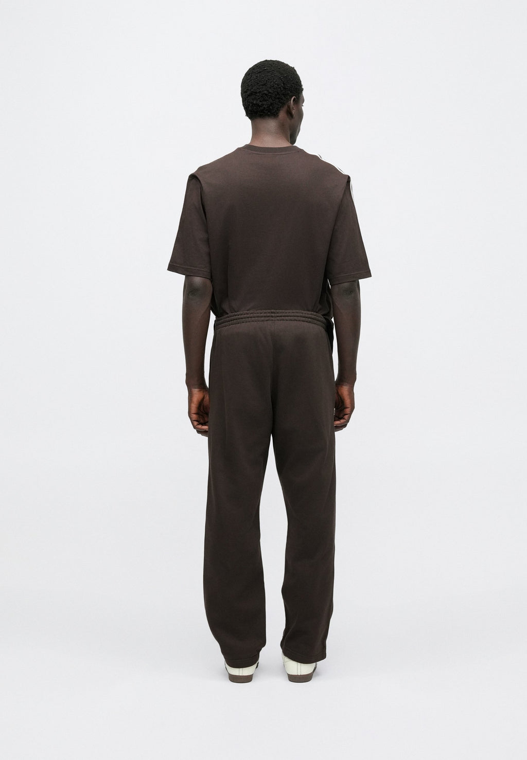 سروال رياضي LOOSE UNISEX - قهوة شفق