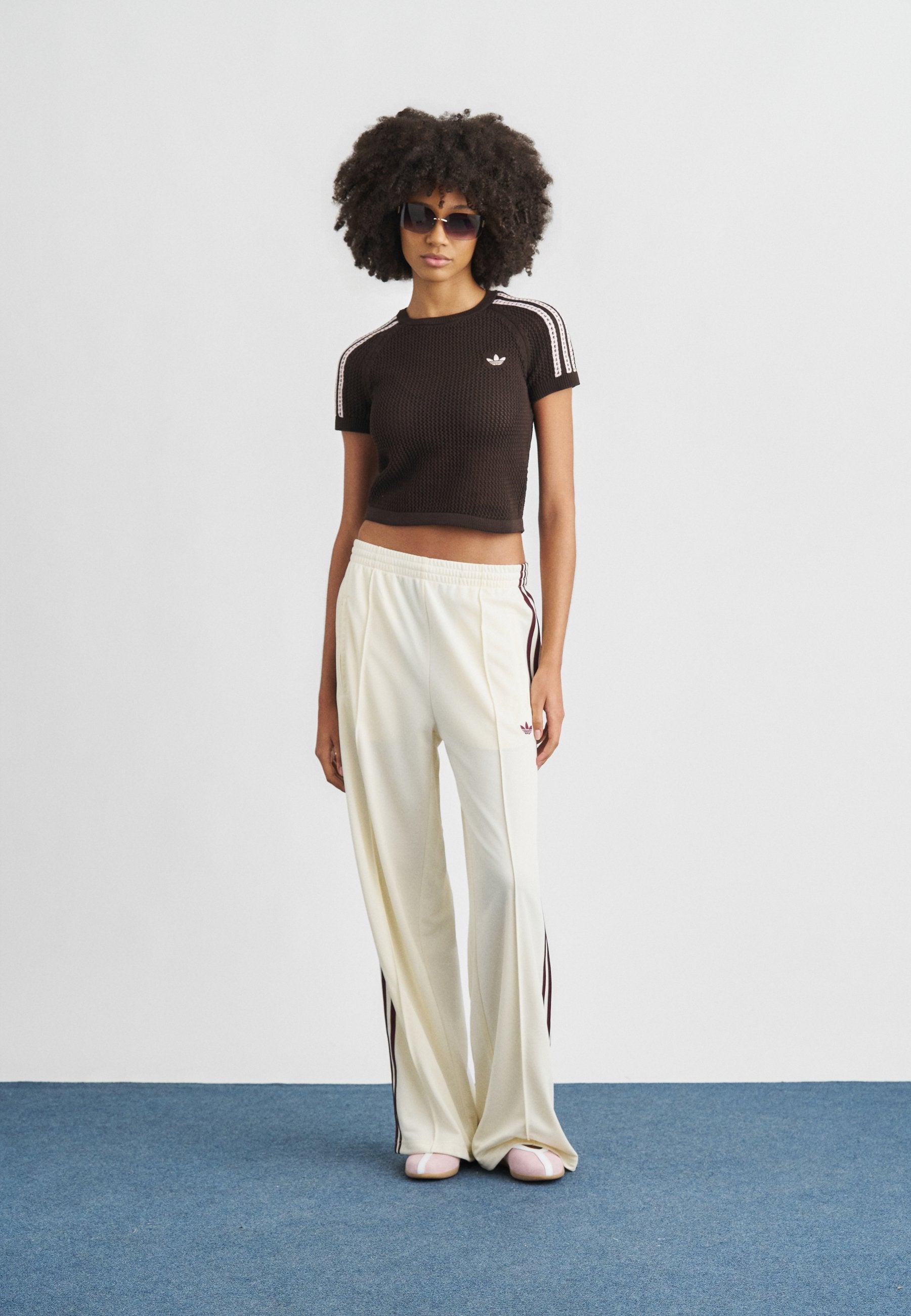 TEE - Basic T-shirt - brown