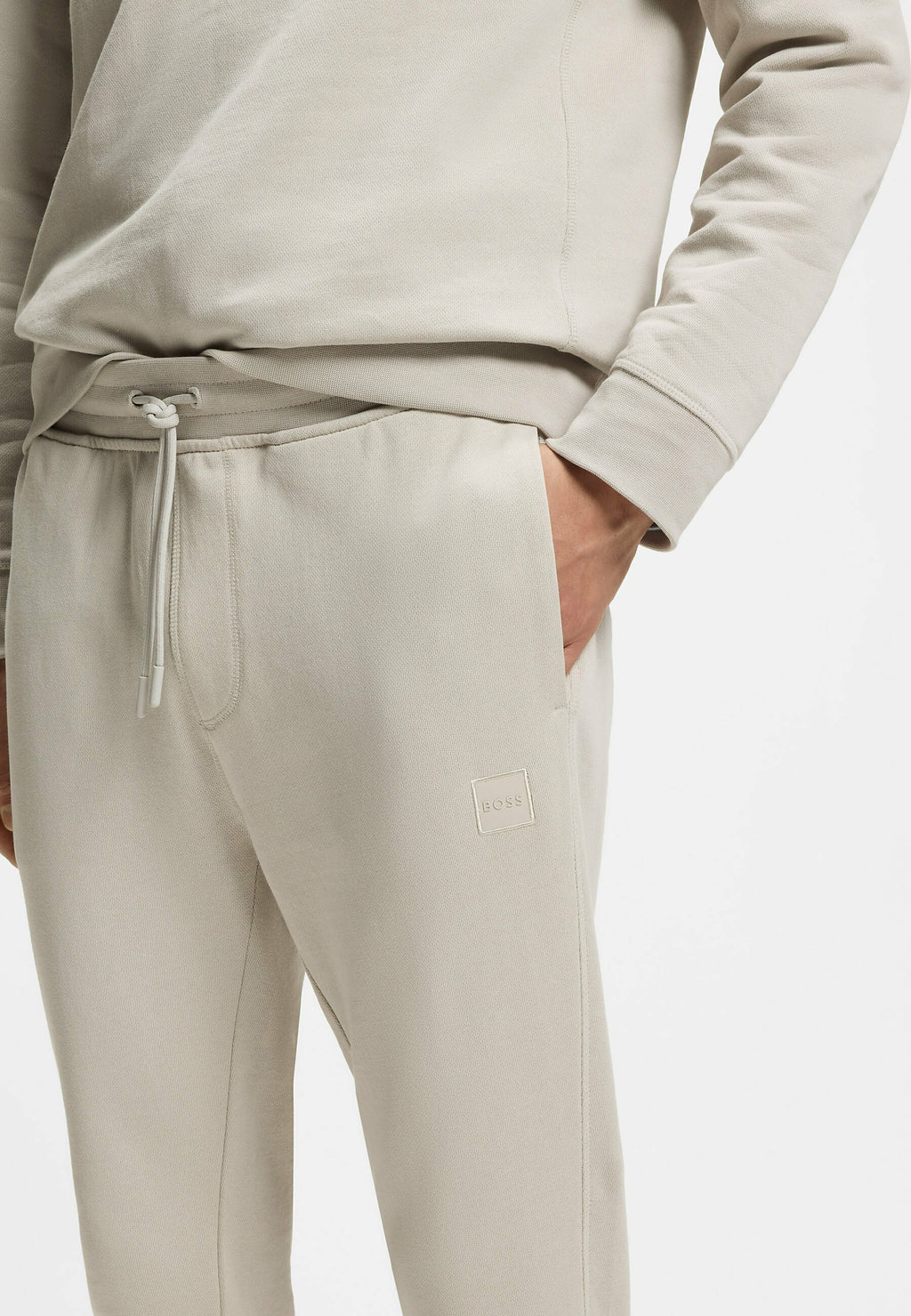 SESTART - Tracksuit bottoms - open grey ten