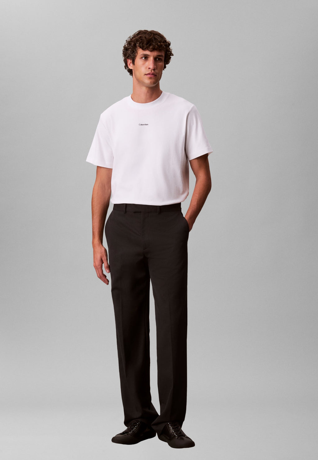 STRETCH NANO TEE - Temel Tişört - parlak beyaz