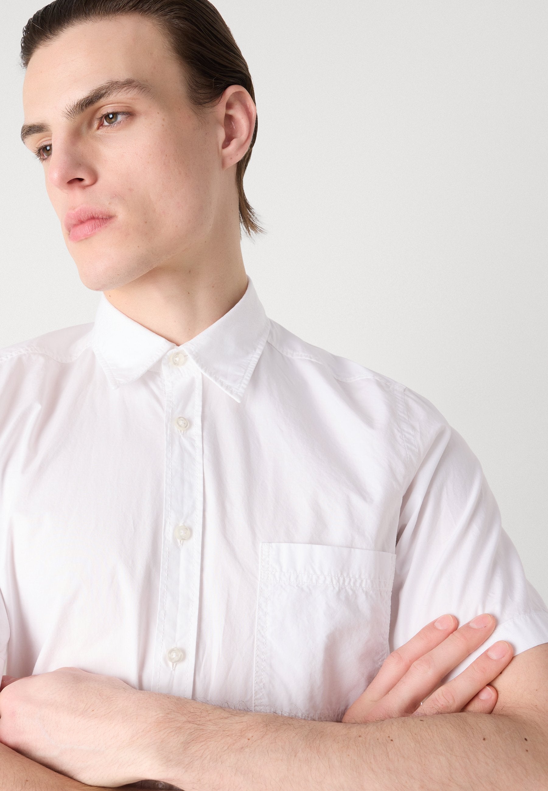 RELEGANT SHORT - Shirt - white