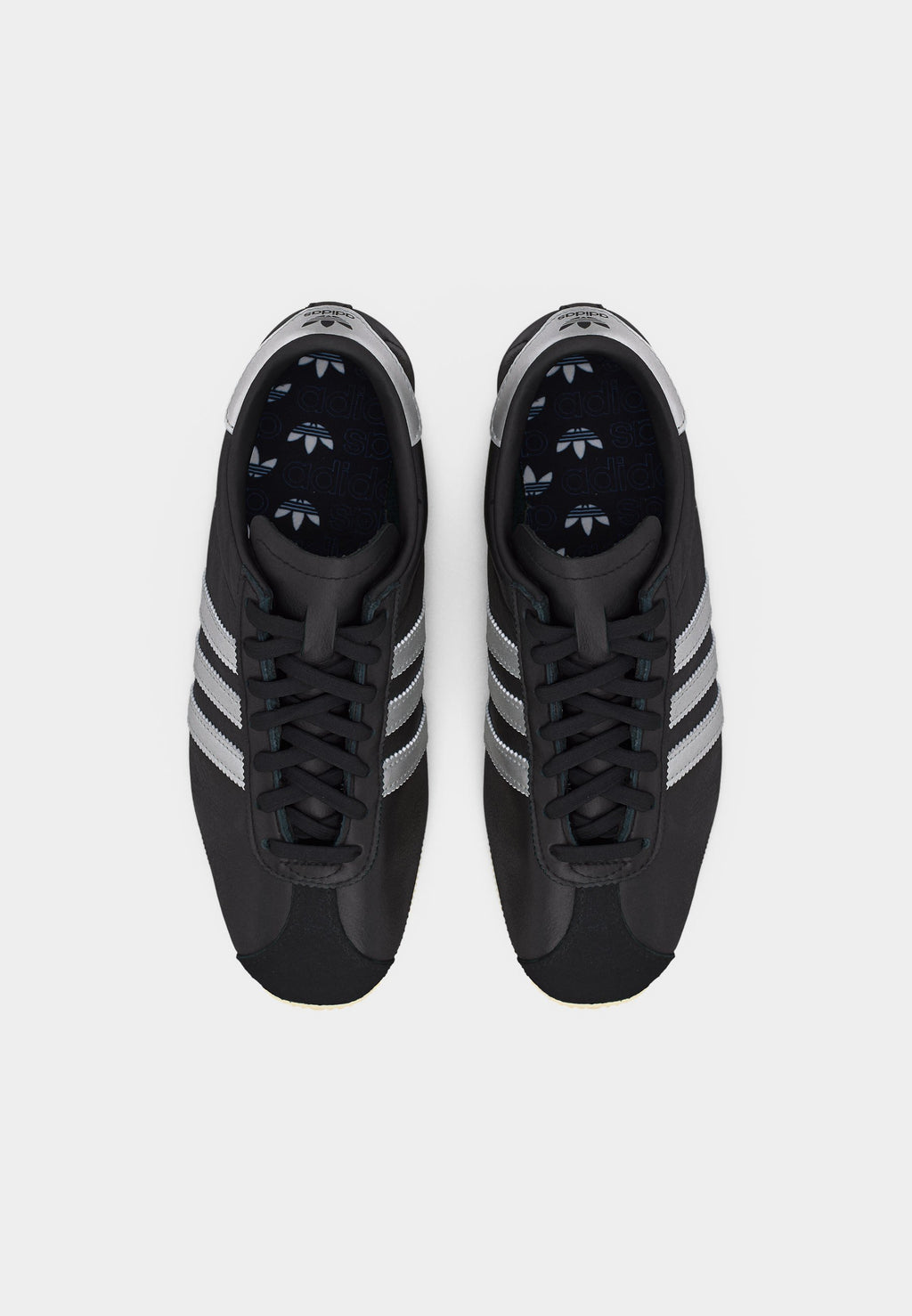 PARIS - Trainers - core black/silver-coloured metallic/cream white
