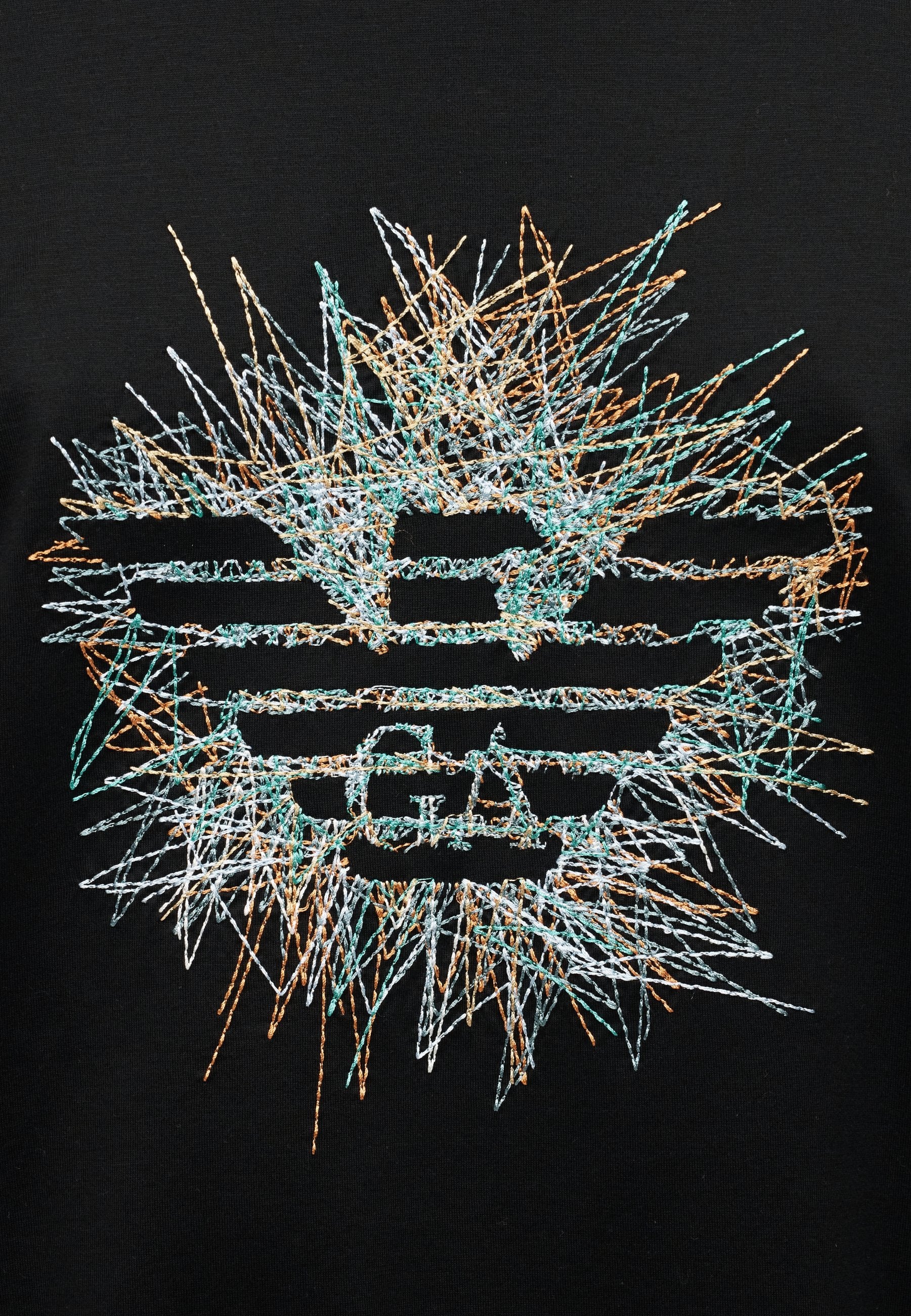 Print T-shirt - black beauty