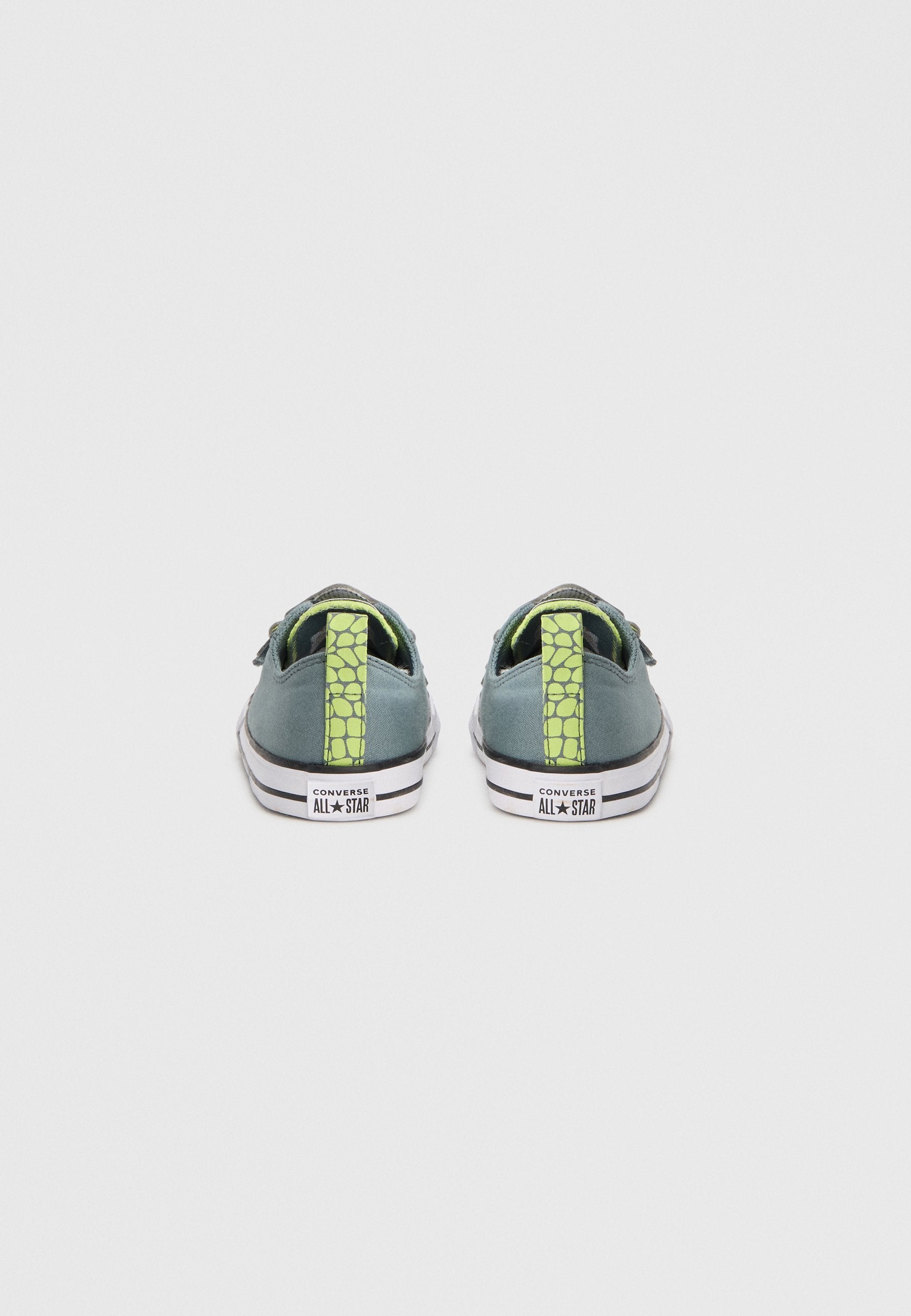 CHUCK TAYLOR ALL STAR ONE STRAP DINOS EASY-ON UNISEX - Trainers - mineral brew/neon mantis/white