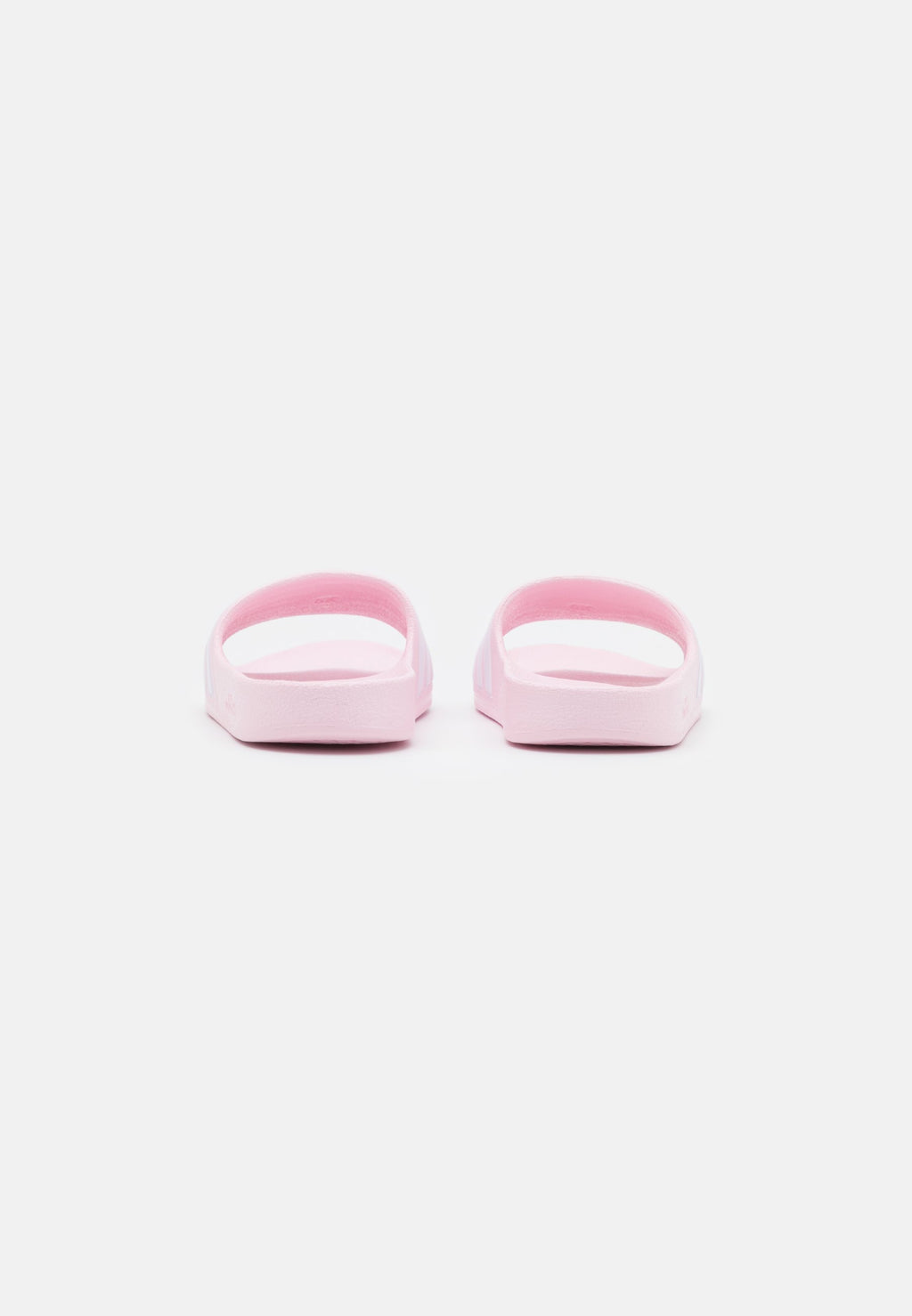 ADILETTE AQUA KIDS - Pool slides - clear pink/footwear white