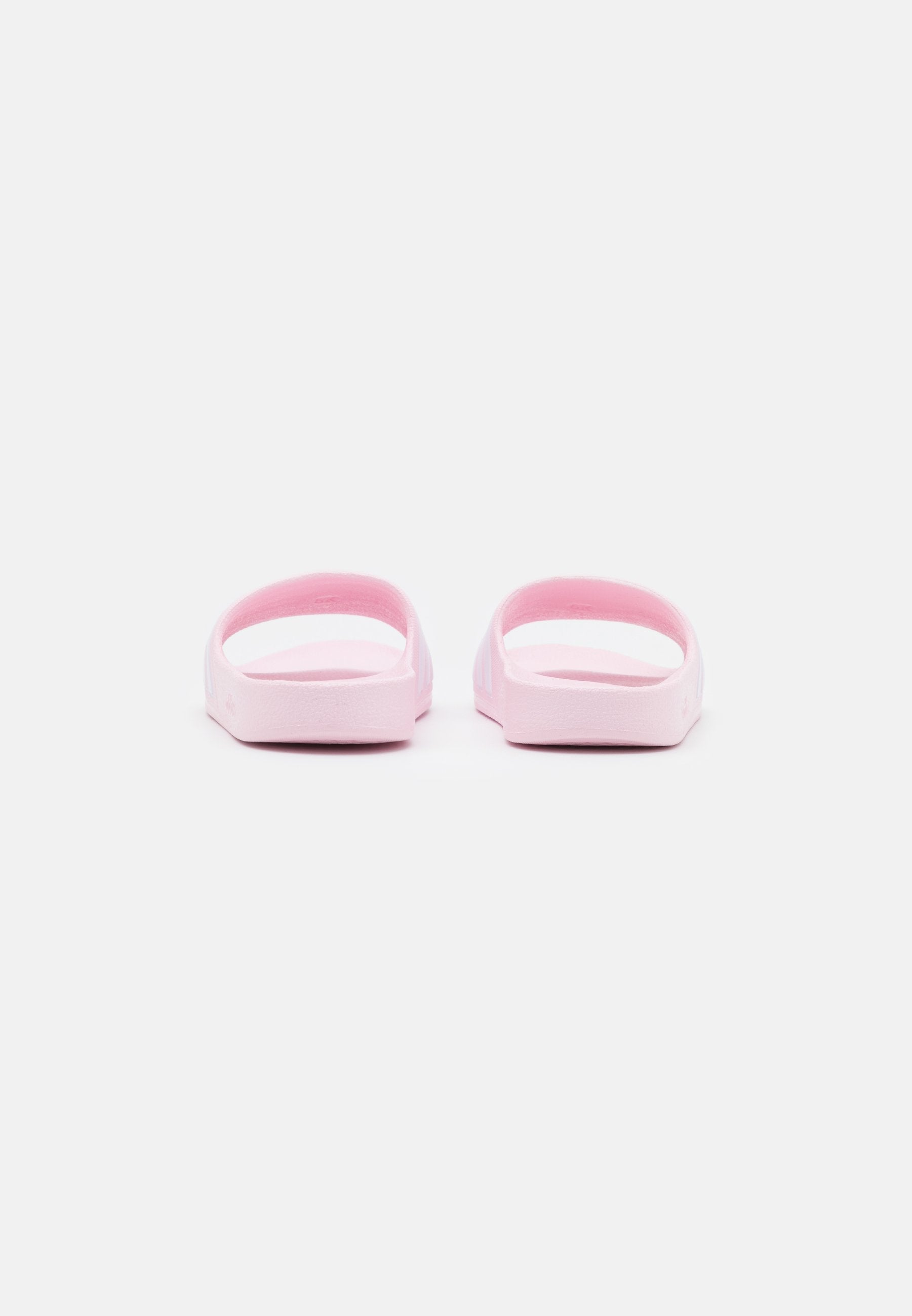 ADILETTE AQUA KIDS - Pool slides - clear pink/footwear white