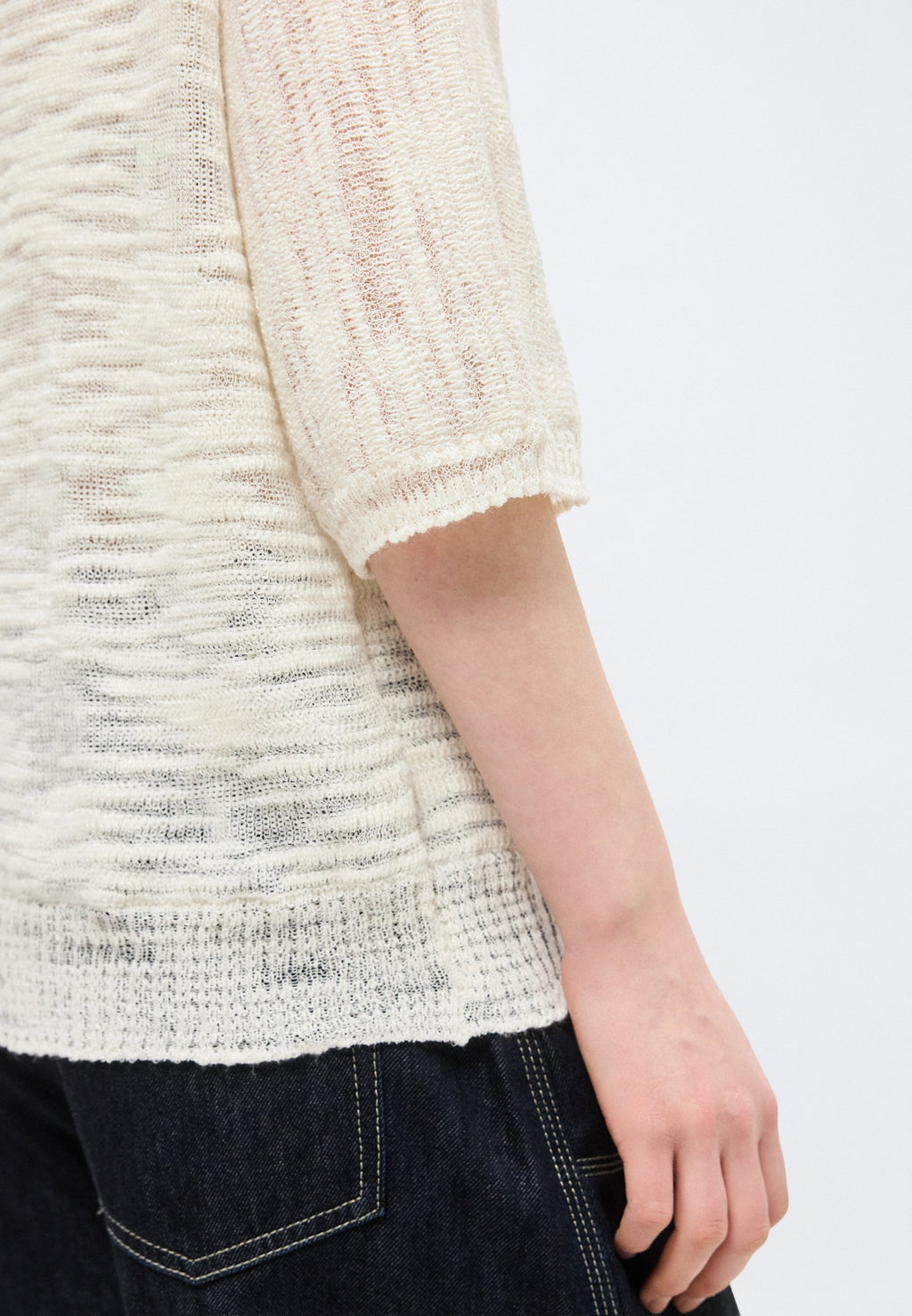 FAROFANO - Jumper - open white