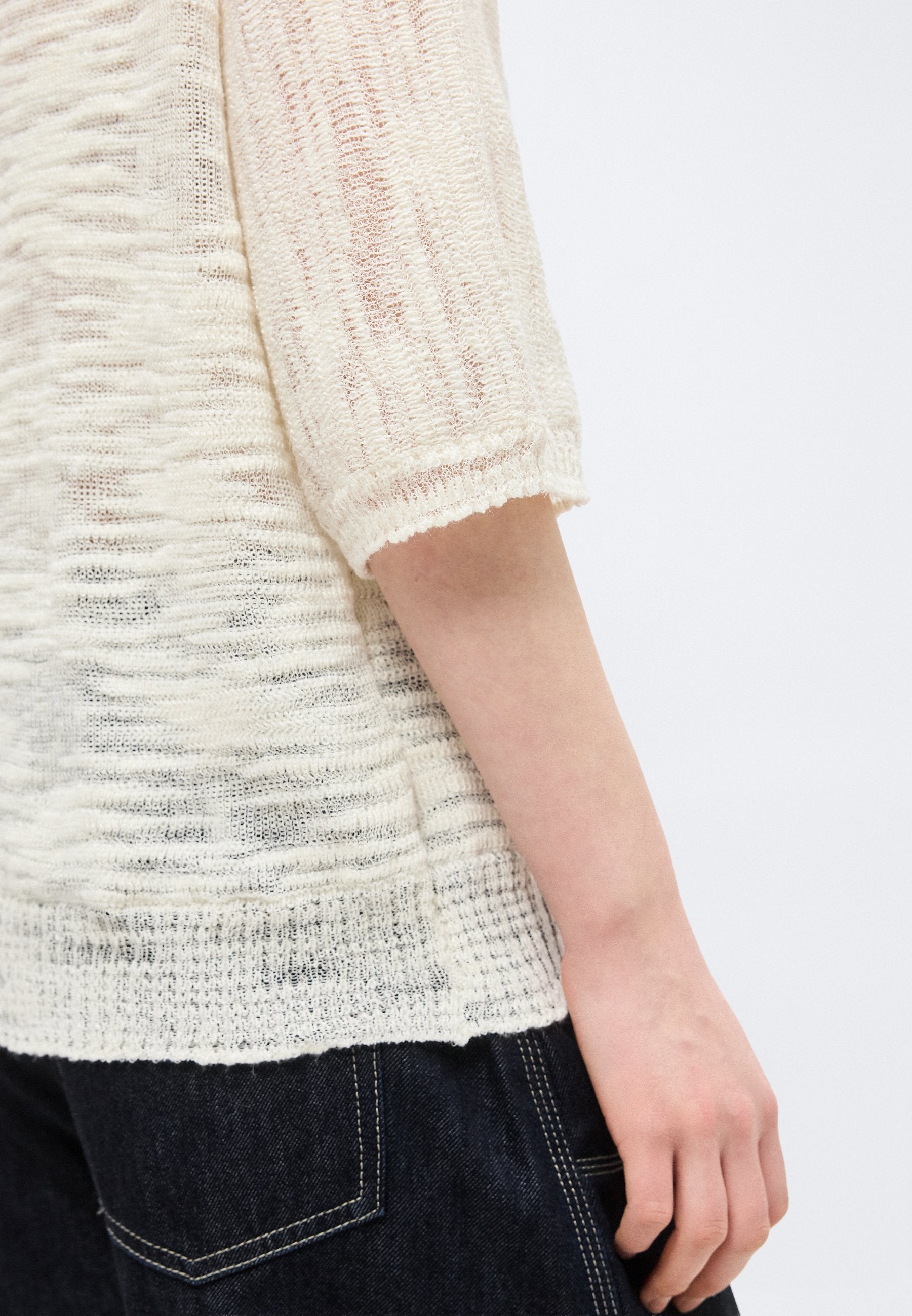 FAROFANO - Jumper - open white