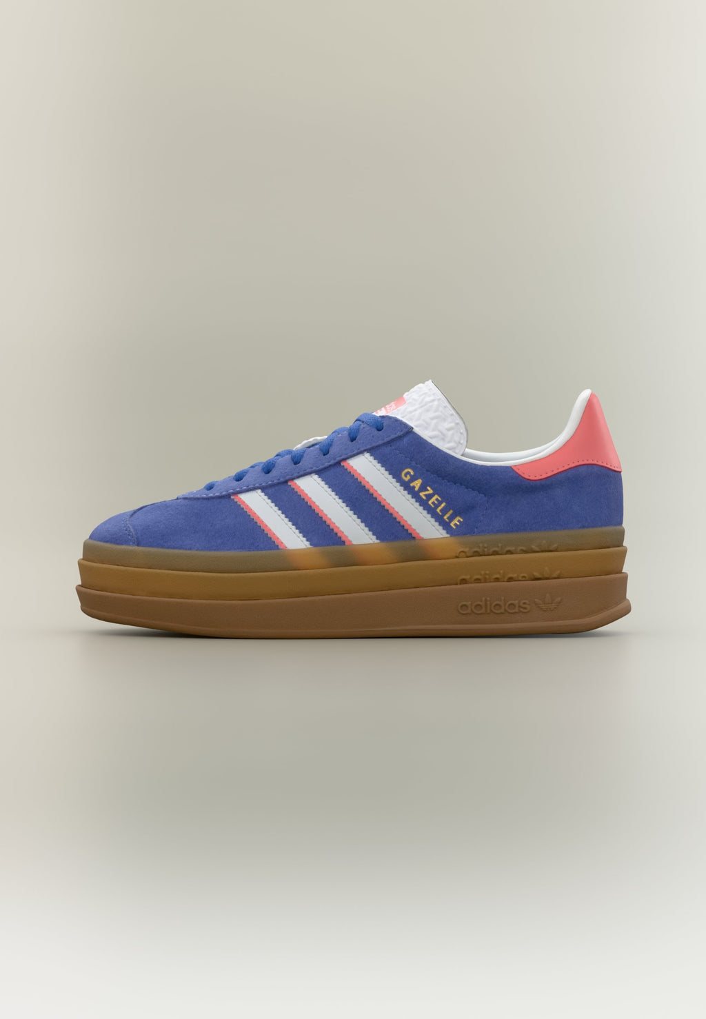 GAZELLE BOLD J UNISEX - Baskets - real lilac/footwear white/gold-coloured metallic