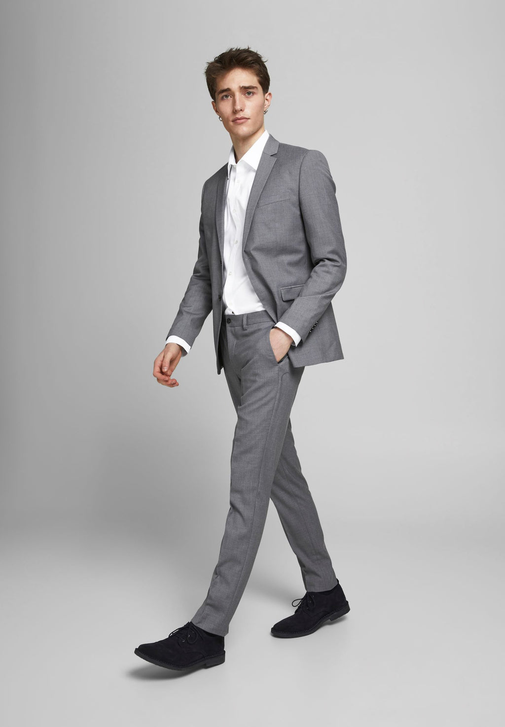 JPRFRANCO SUIT NOOS SET - Suit - light grey melange