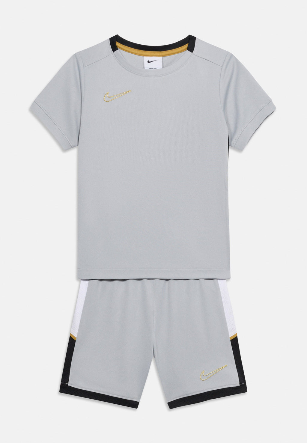 ACADEMY UNISEX SET - تي شيرت رياضي - رمادي دخاني فاتح