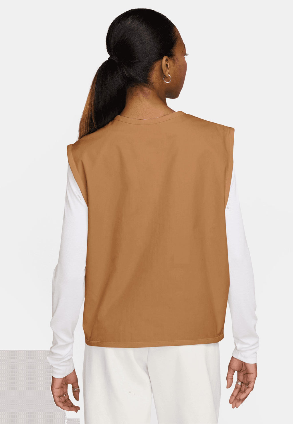 W NSW ESSTL WVN LSE CRGO VEST - Waistcoat - flax