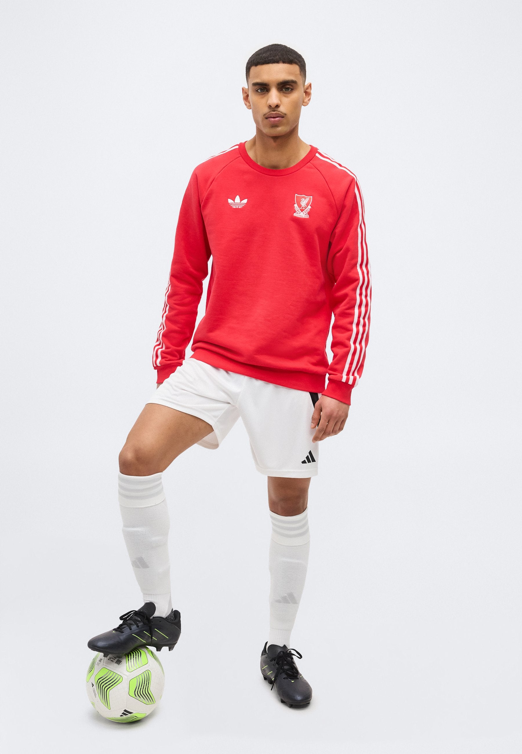 LIVERPOOL FC CREW  - Club wear - pure ruby