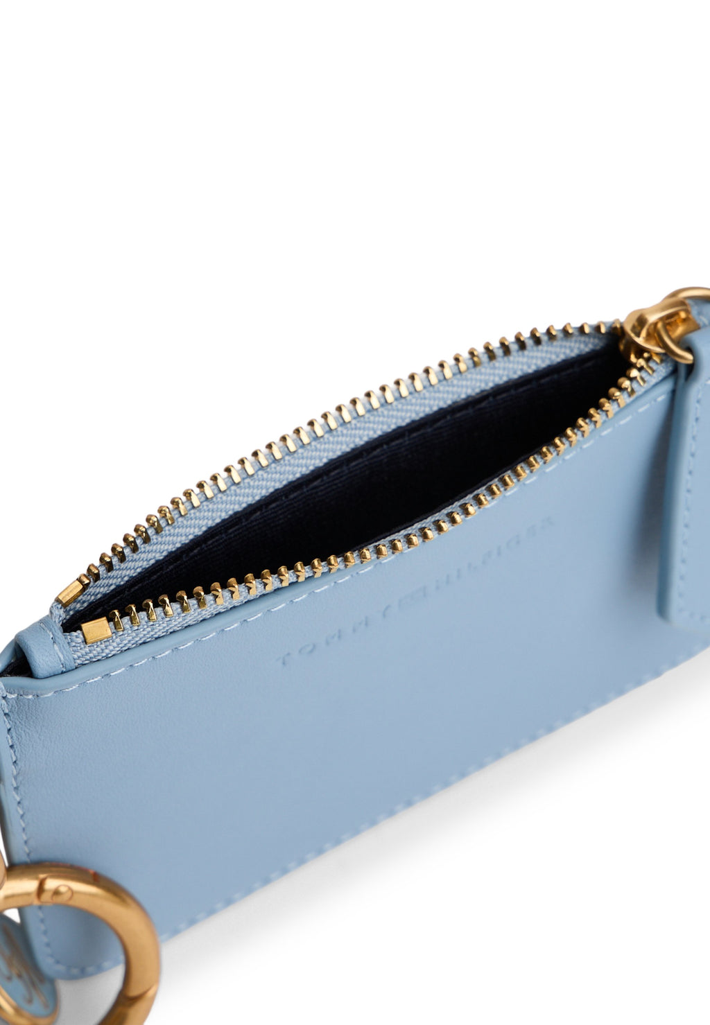 MULTI CHARM LEATHER KEYRING PURSE - Keyring - light blue