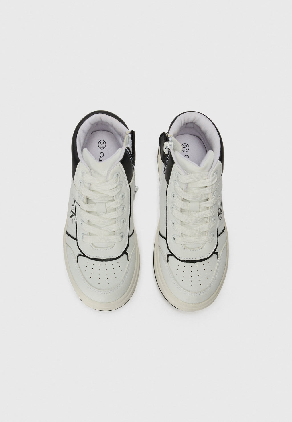 MANHATTAN UNISEX - Trainers - white/black