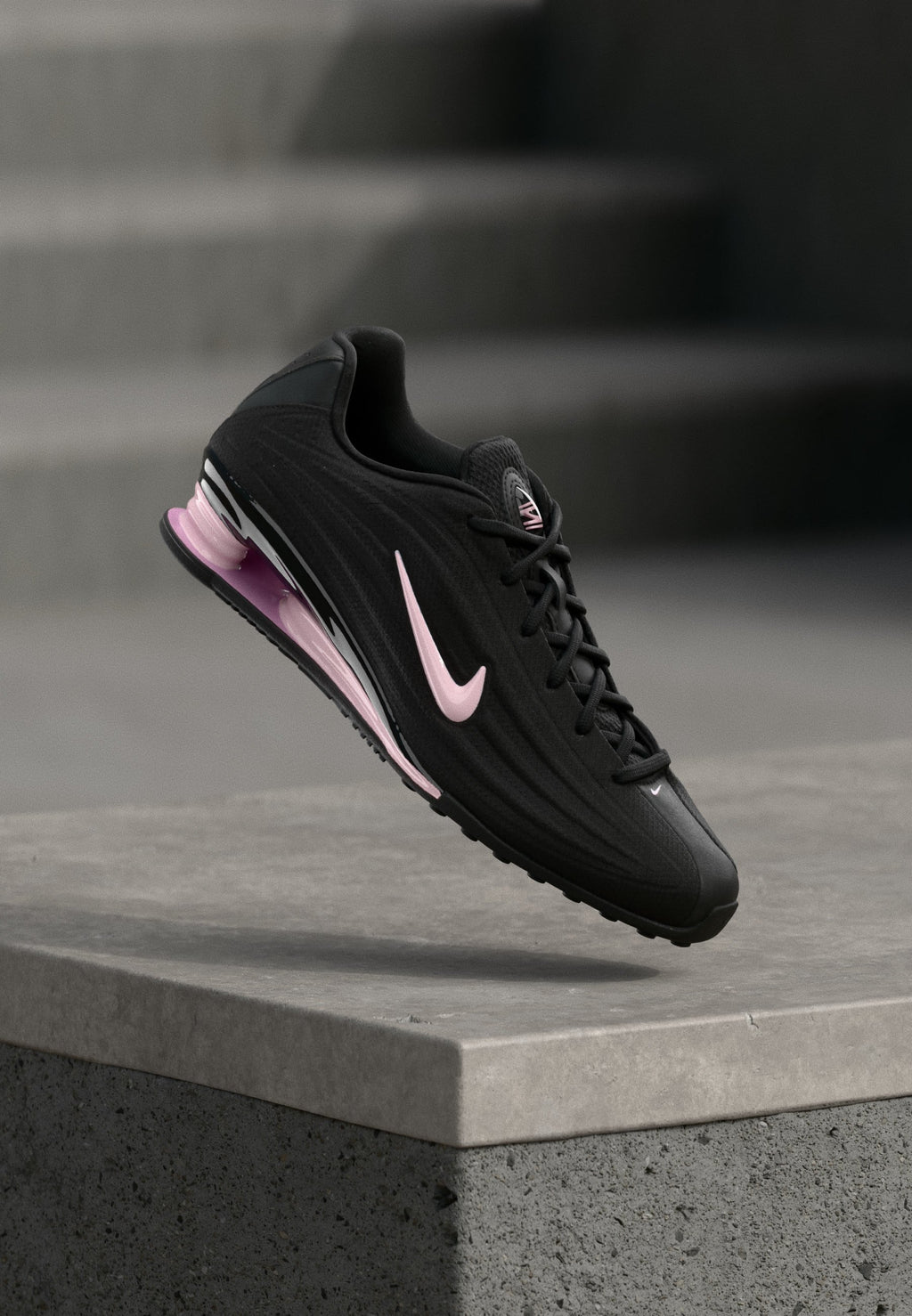 SHOX Z - Trainers - black/pink foam/off noir