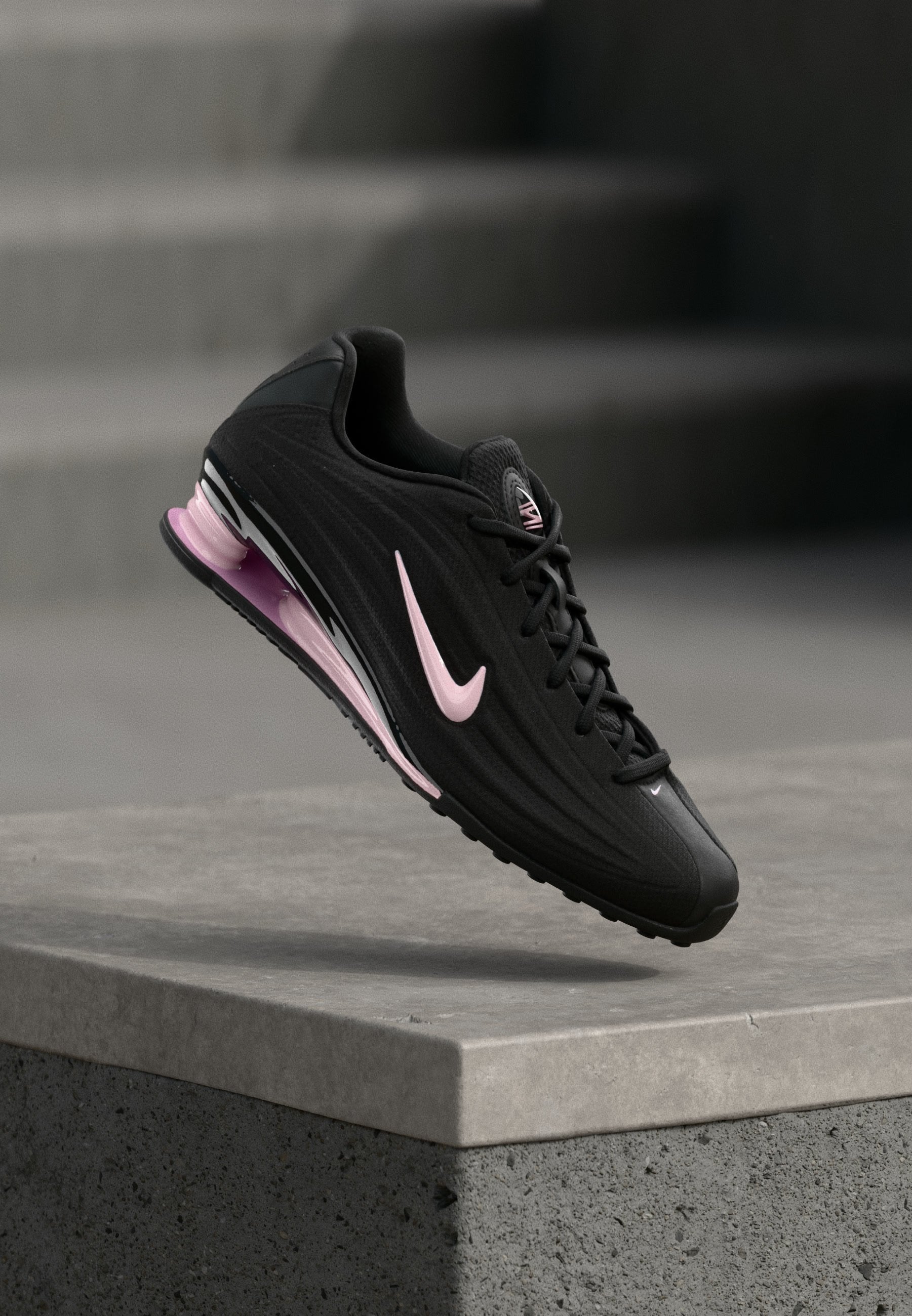 SHOX Z - Trainers - black/pink foam/off noir