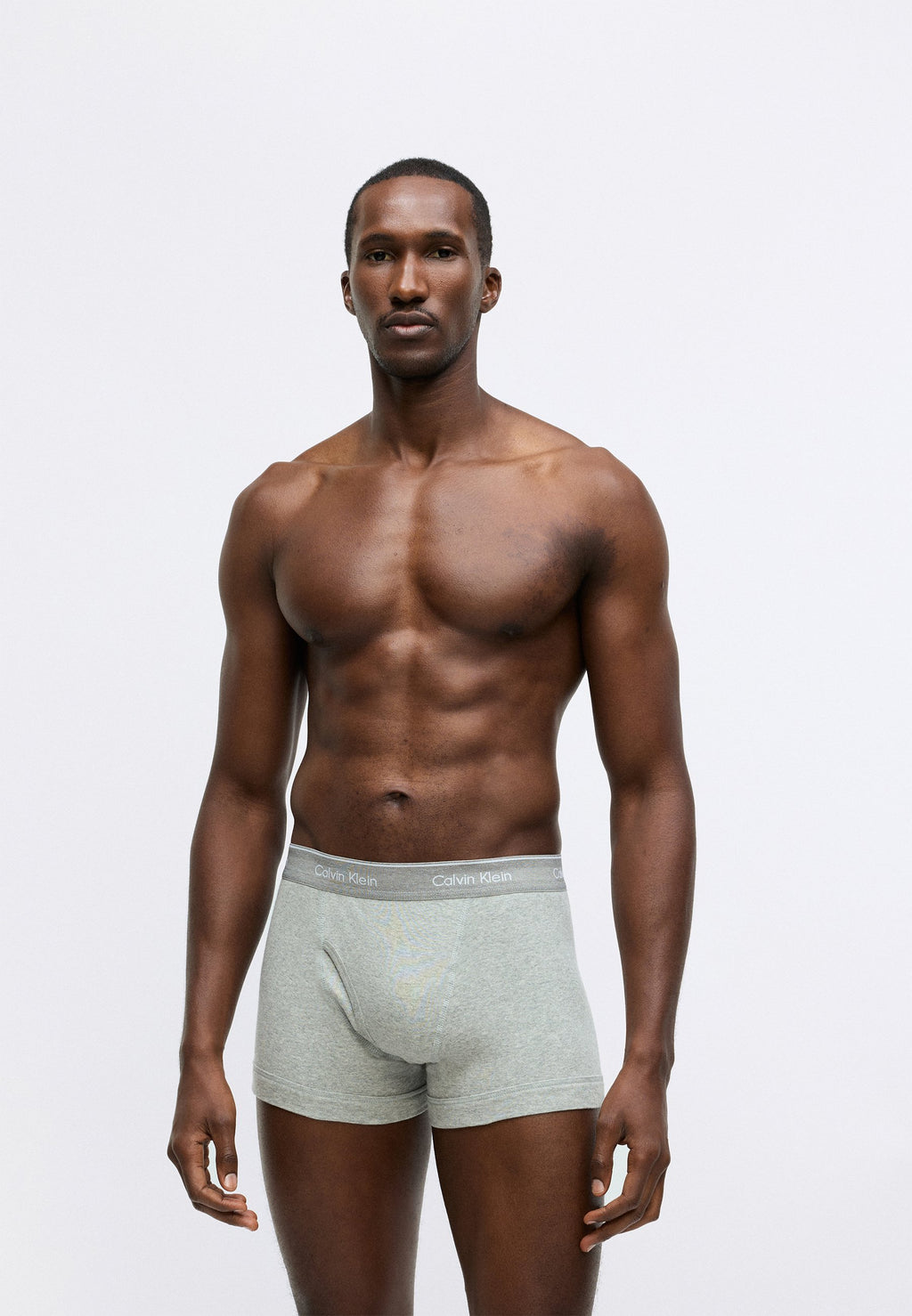 LOT DE 5 BOXERS 100% COTON - Boxers - noir/gris orage/rouge adrénaline/gris