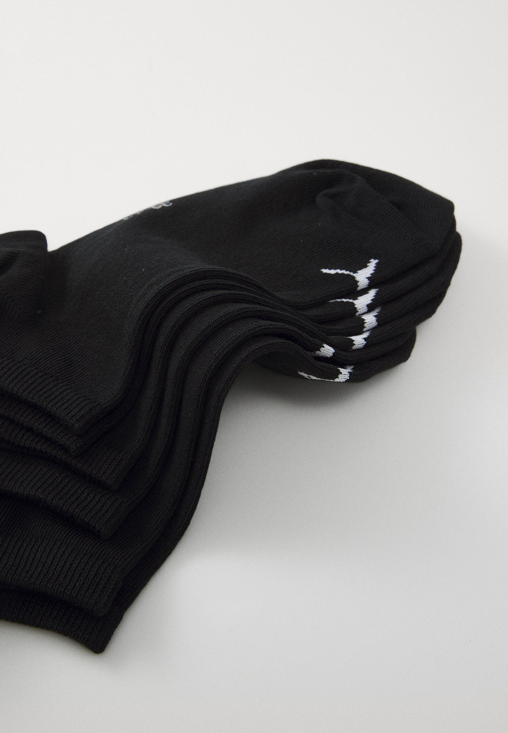 SNEAKER PLAIN UNISEX 6 PACK - Socks - black