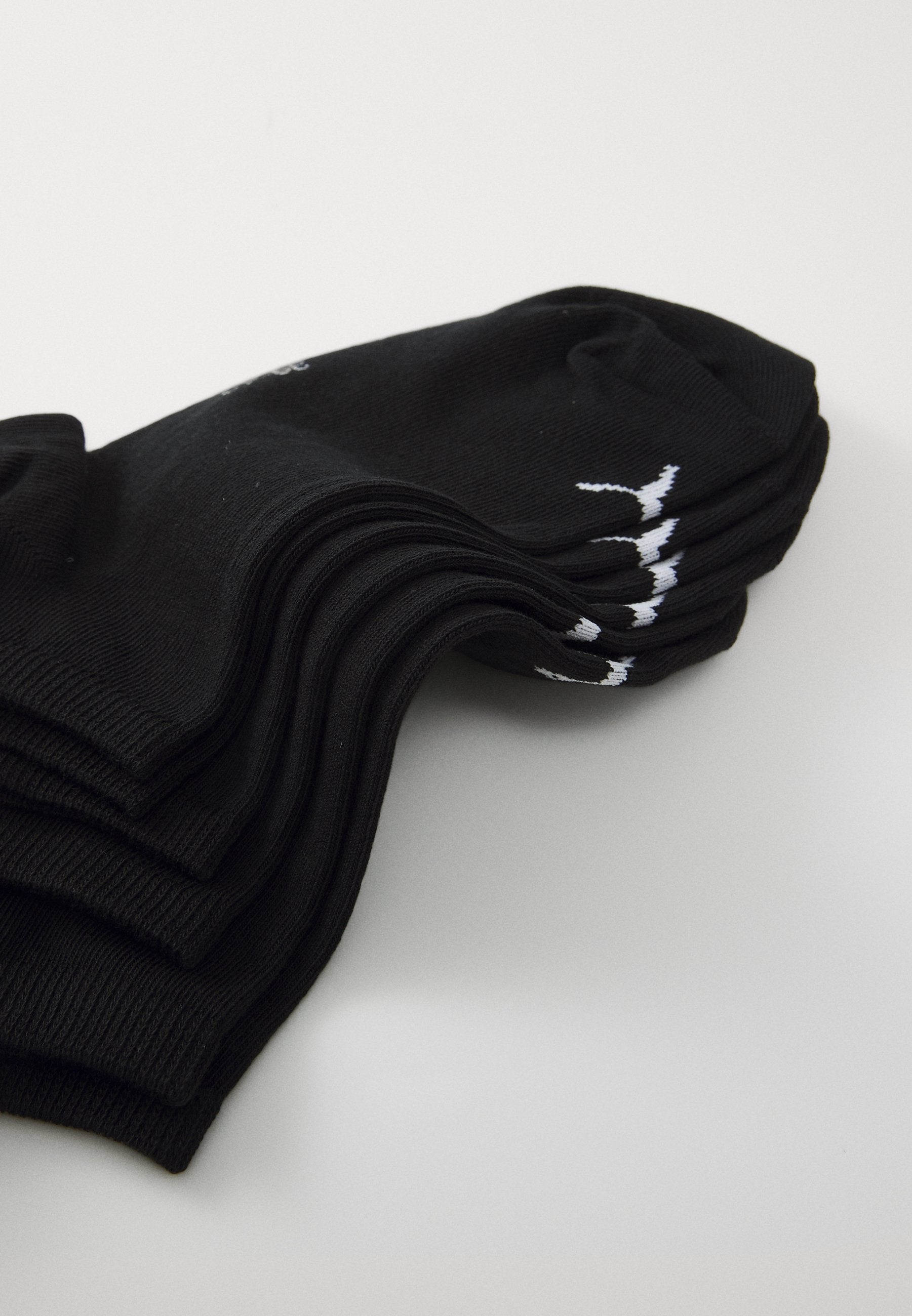 SNEAKER PLAIN UNISEX 6 PACK - Socks - black