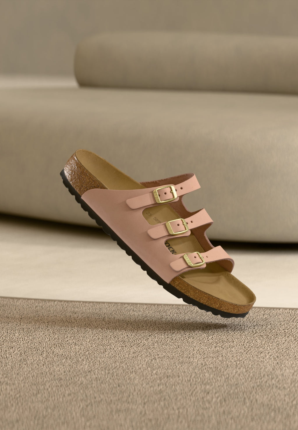 FLORIDA FR LENB SOFT PINKN REGULAR - Sandals - soft pink
