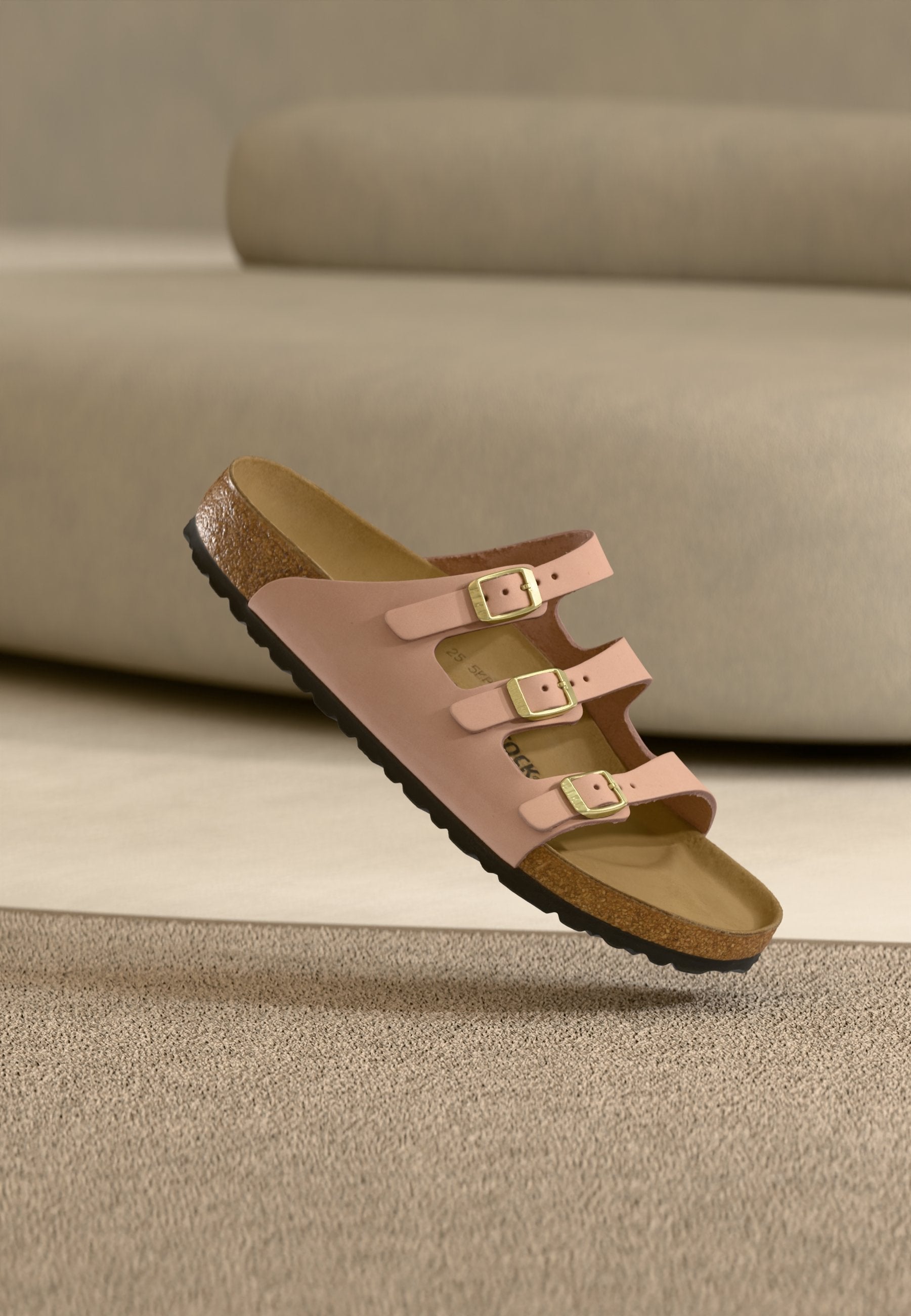 FLORIDA FR LENB SOFT PINKN REGULAR - Sandals - soft pink