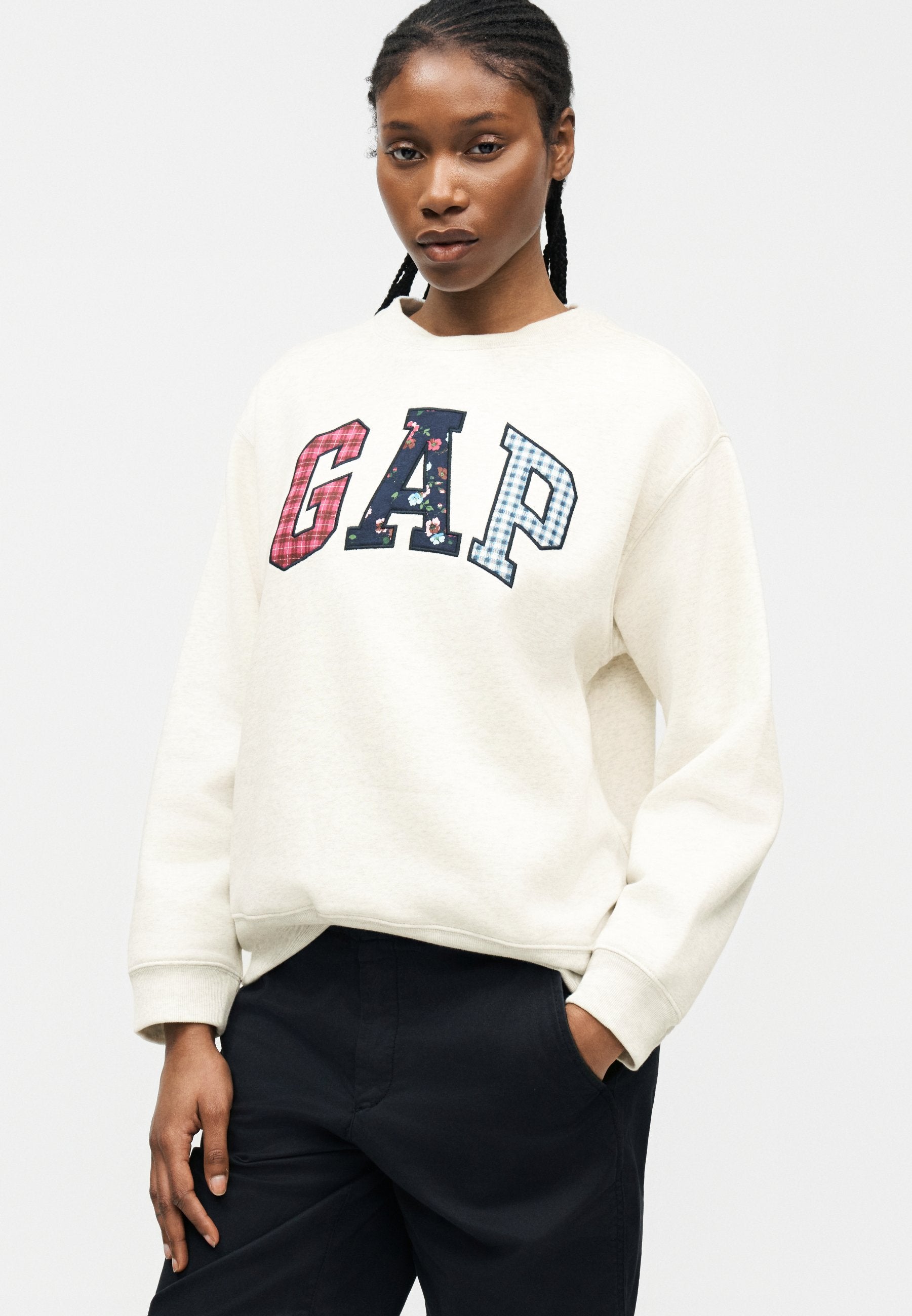 HERITAGE CREW - Sweatshirt - pale grey heather