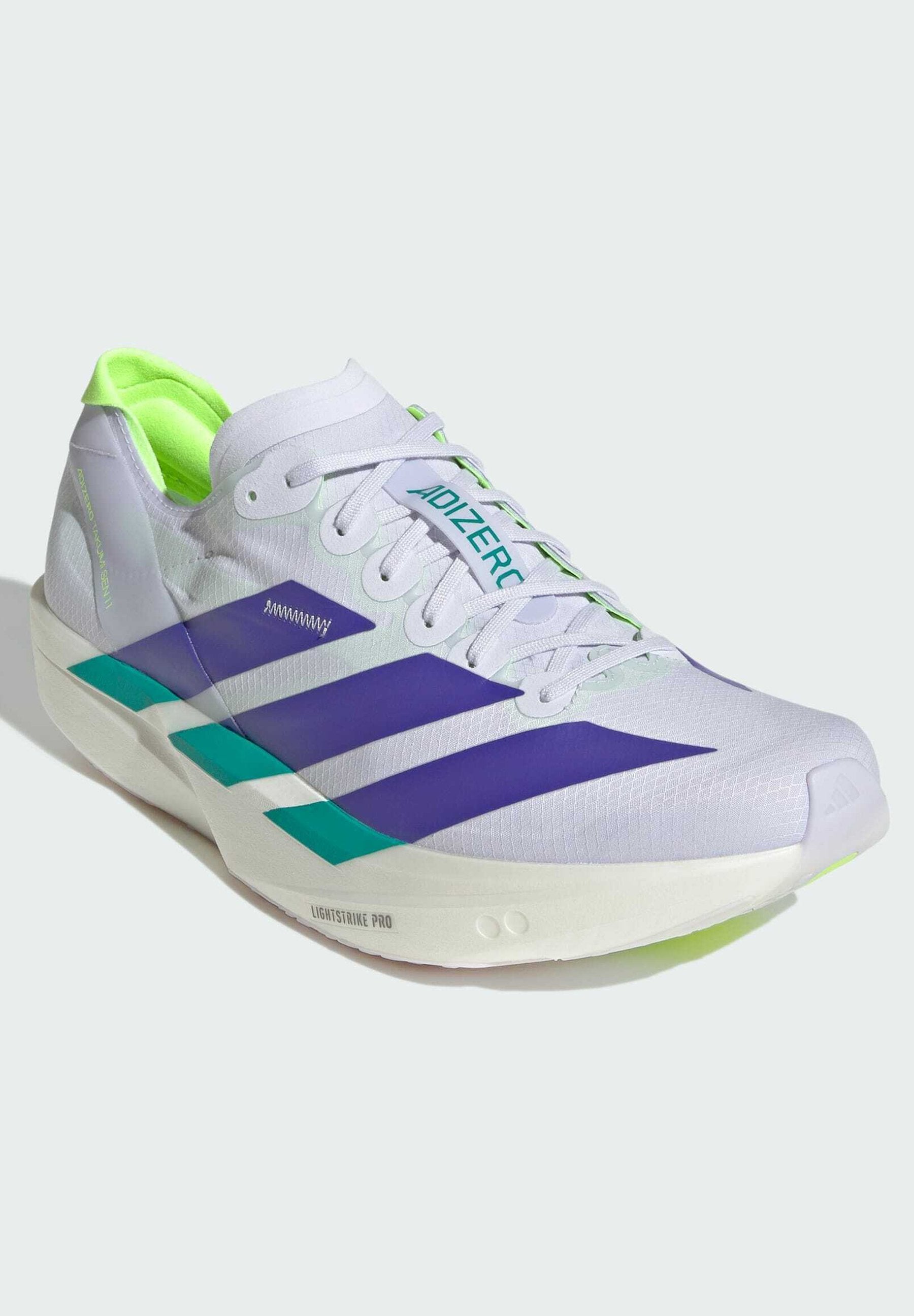 أحذية ADIZERO TAKUMI SEN 11 - على الطرق - بنفسجي مجمد/بنفسجي شمسي/أخضر معدات