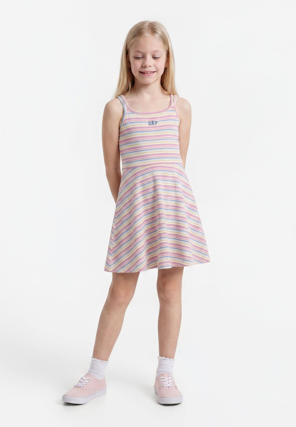 LOGO TANK DRESS - Jersey dress - multi-coloured
