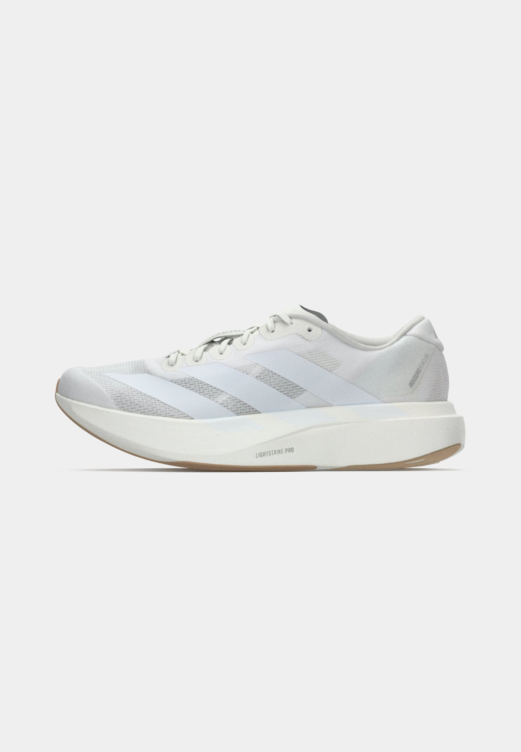 ADIZERO EVO SL M - Trainers - footwear white/warm sandstone