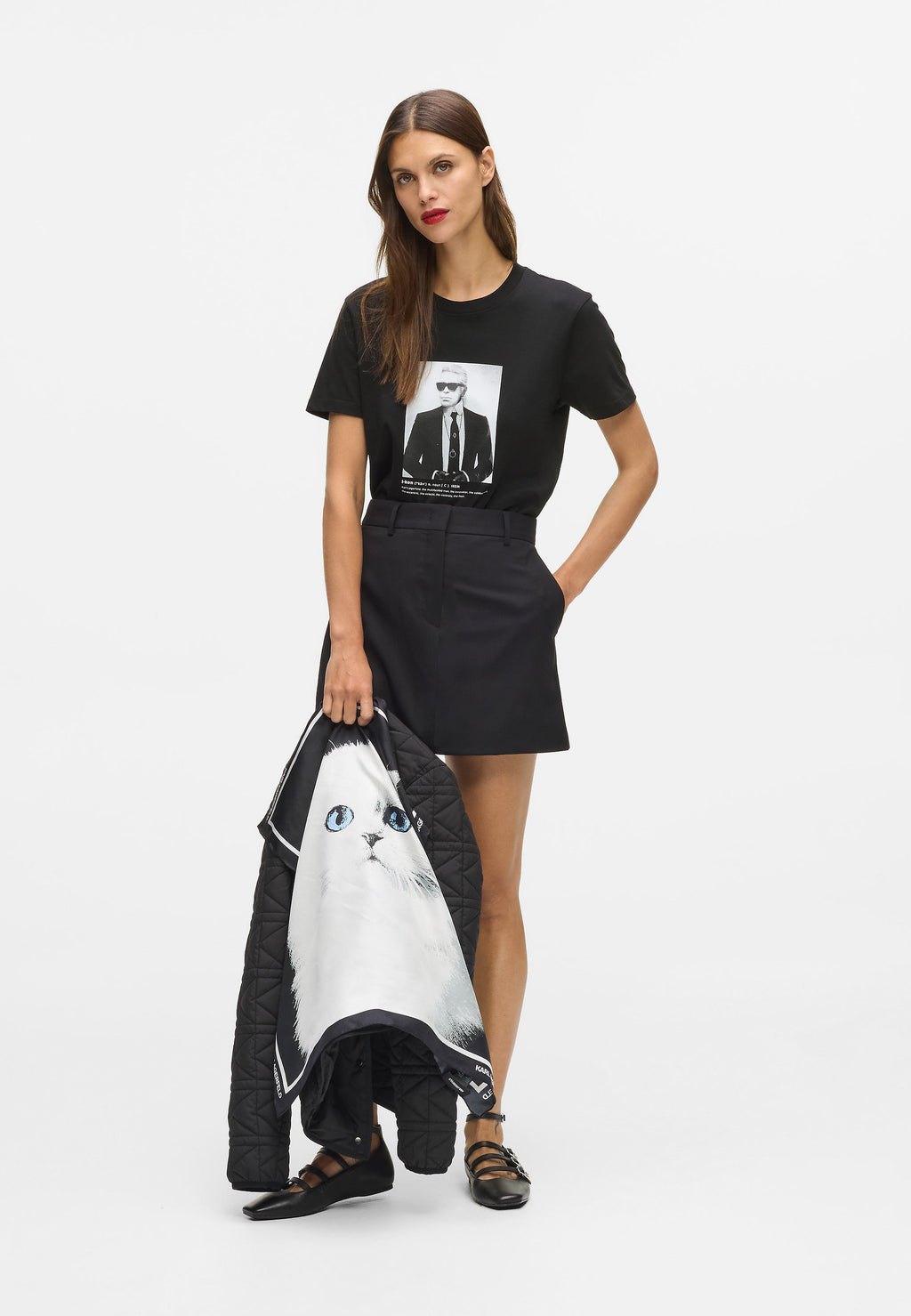 PORTRAIT - Print T-shirt - black