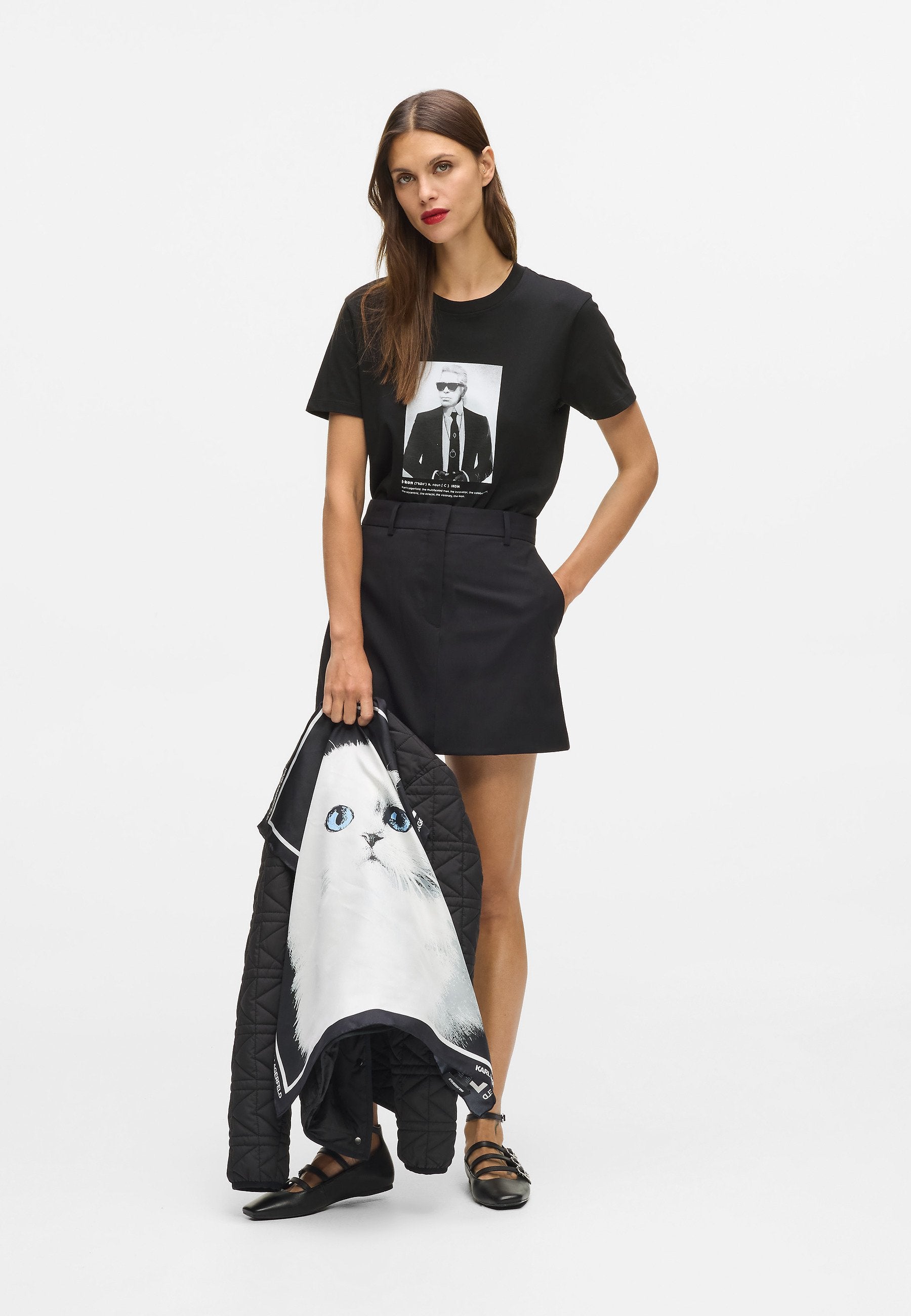 PORTRAIT - Print T-shirt - black