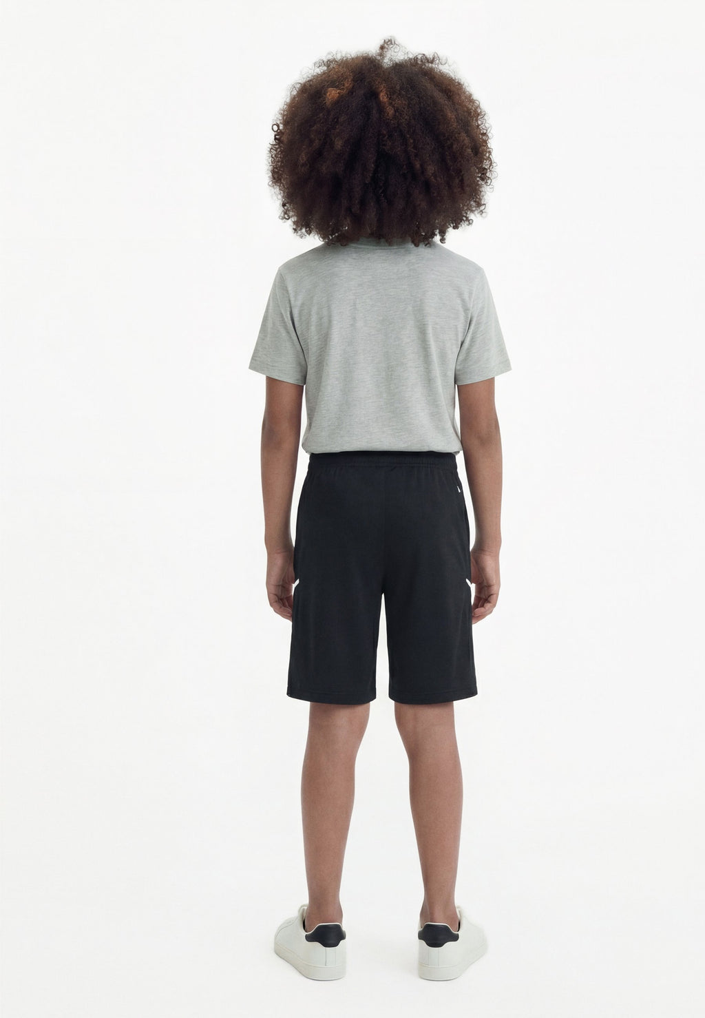 ACADEMY UNISEX - Sports shorts - black/white