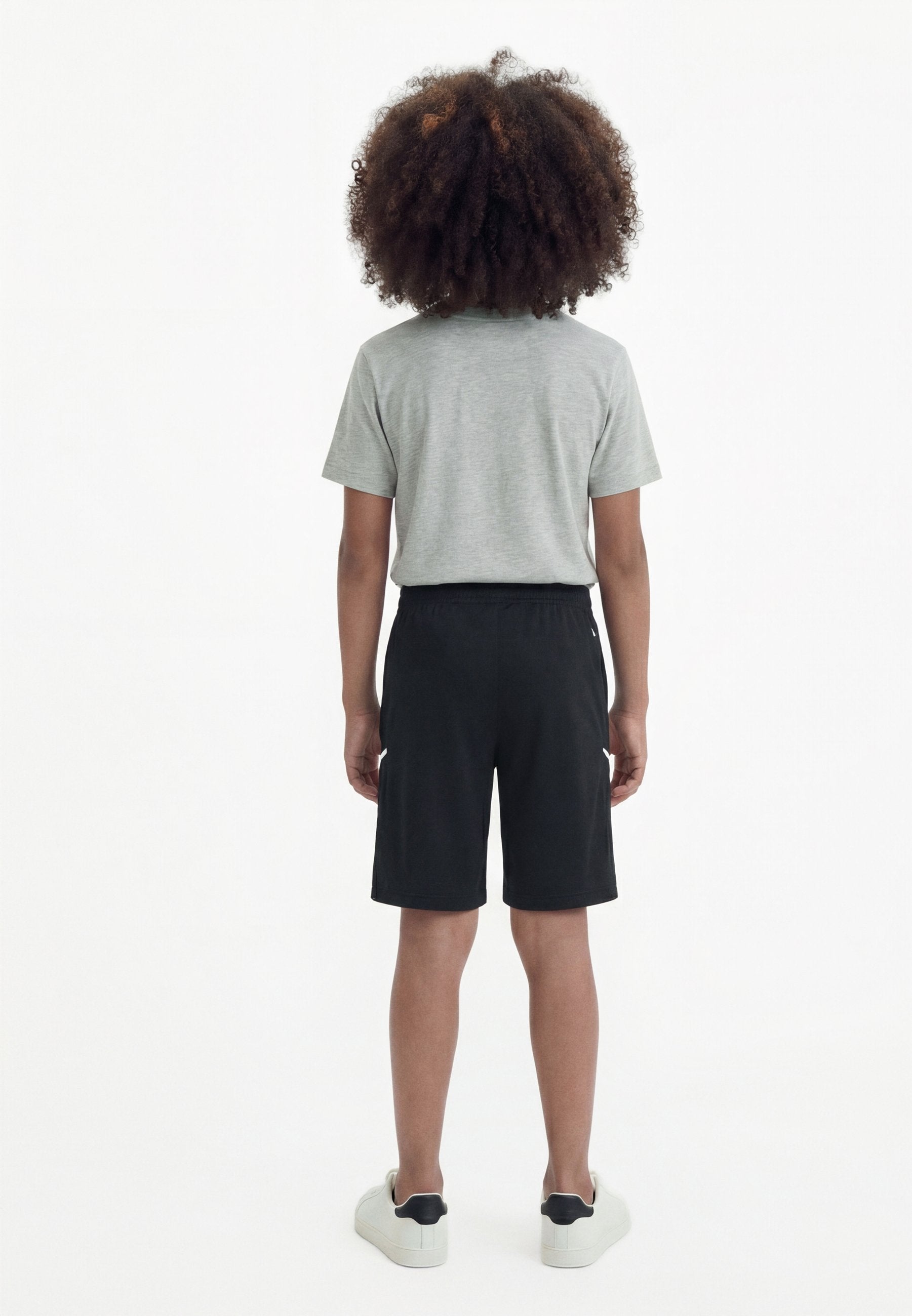 ACADEMY UNISEX - Sports shorts - black/white