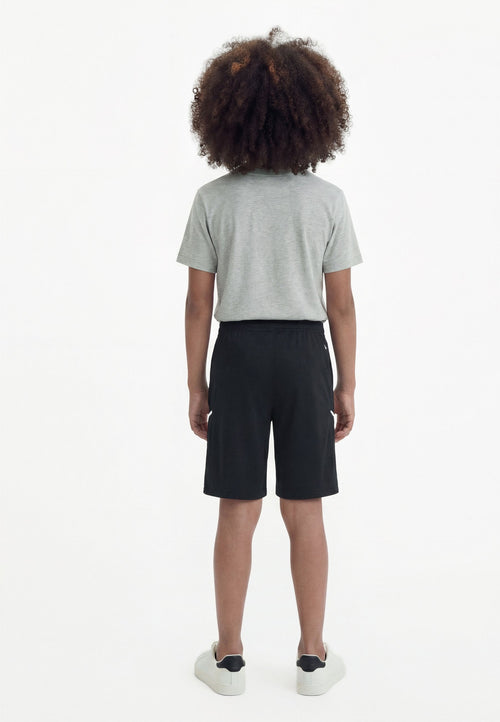 ACADEMY UNISEX - Sports shorts - black/white