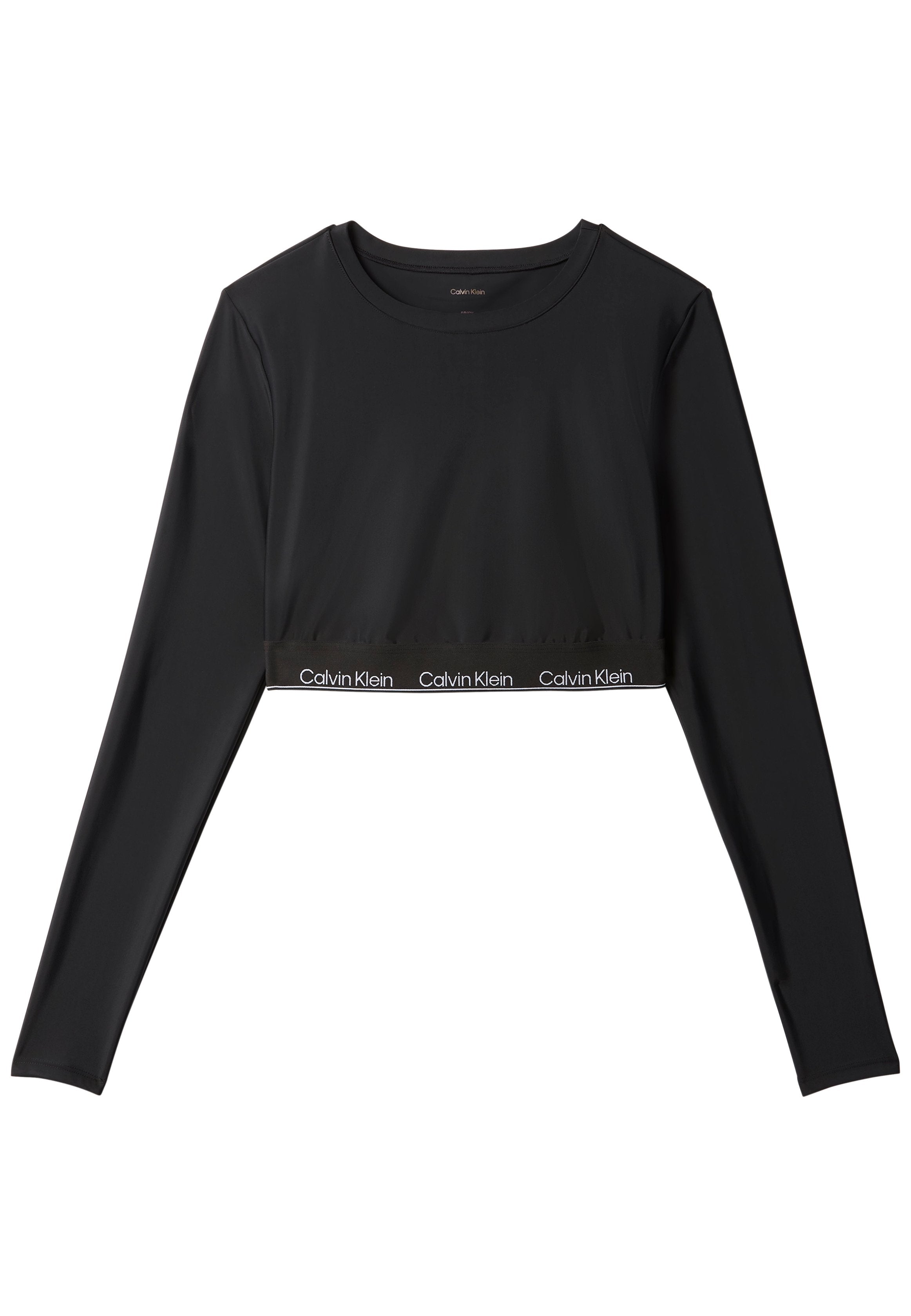 HAUT DE BIKINI RASHGAURD ICON - Noir