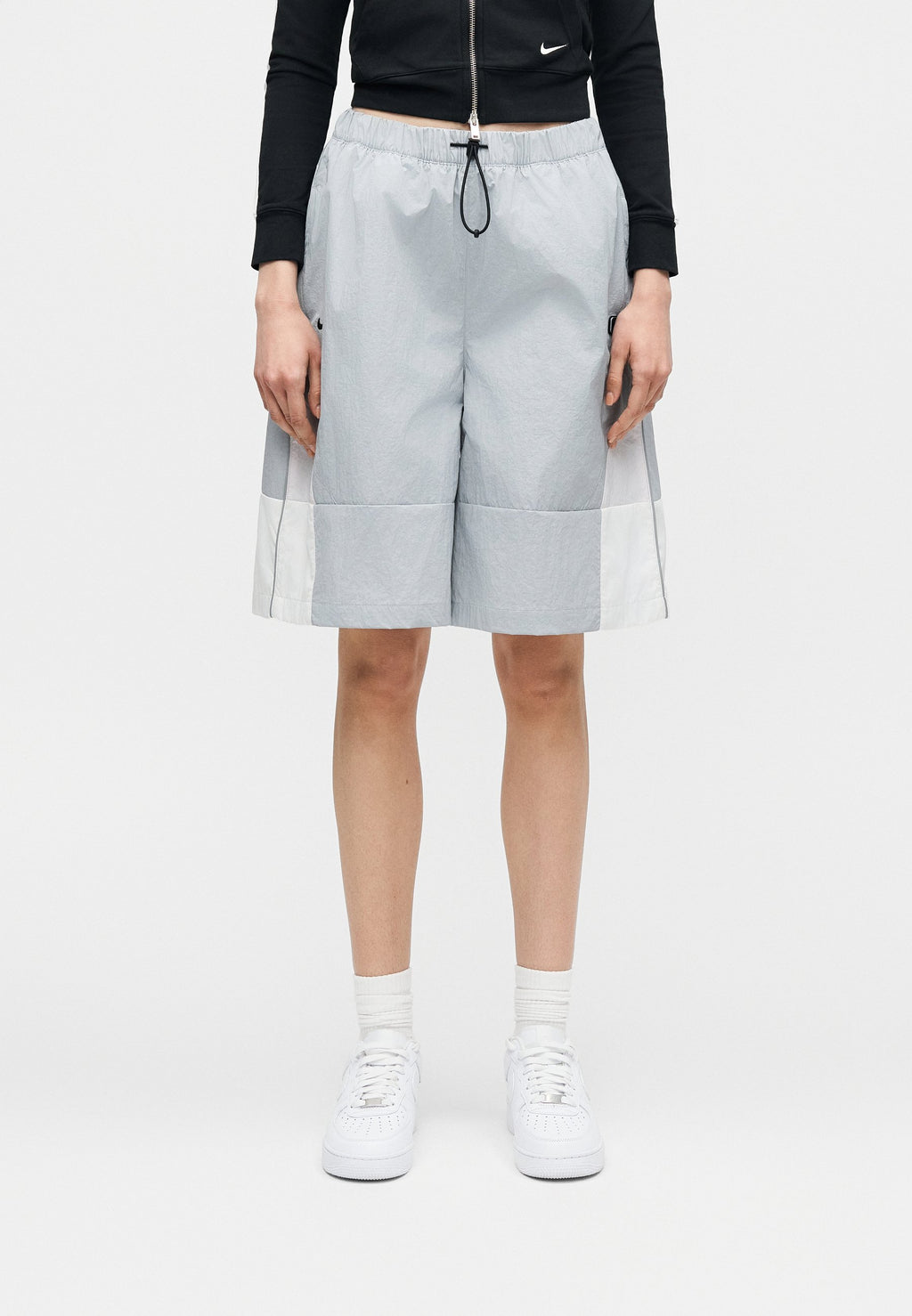 SHOX  - Shorts - wolf grey/pearl pink