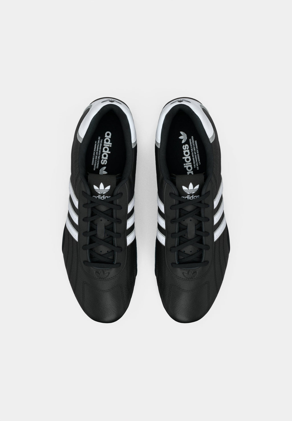 ADIRACER LO UNISEX - Trainers - core black/footwear white