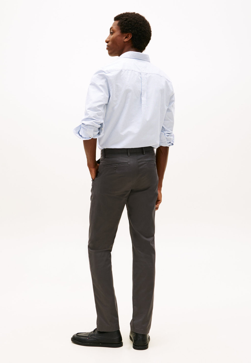 CORE DENTON - Chino Pantolon - koyu gri