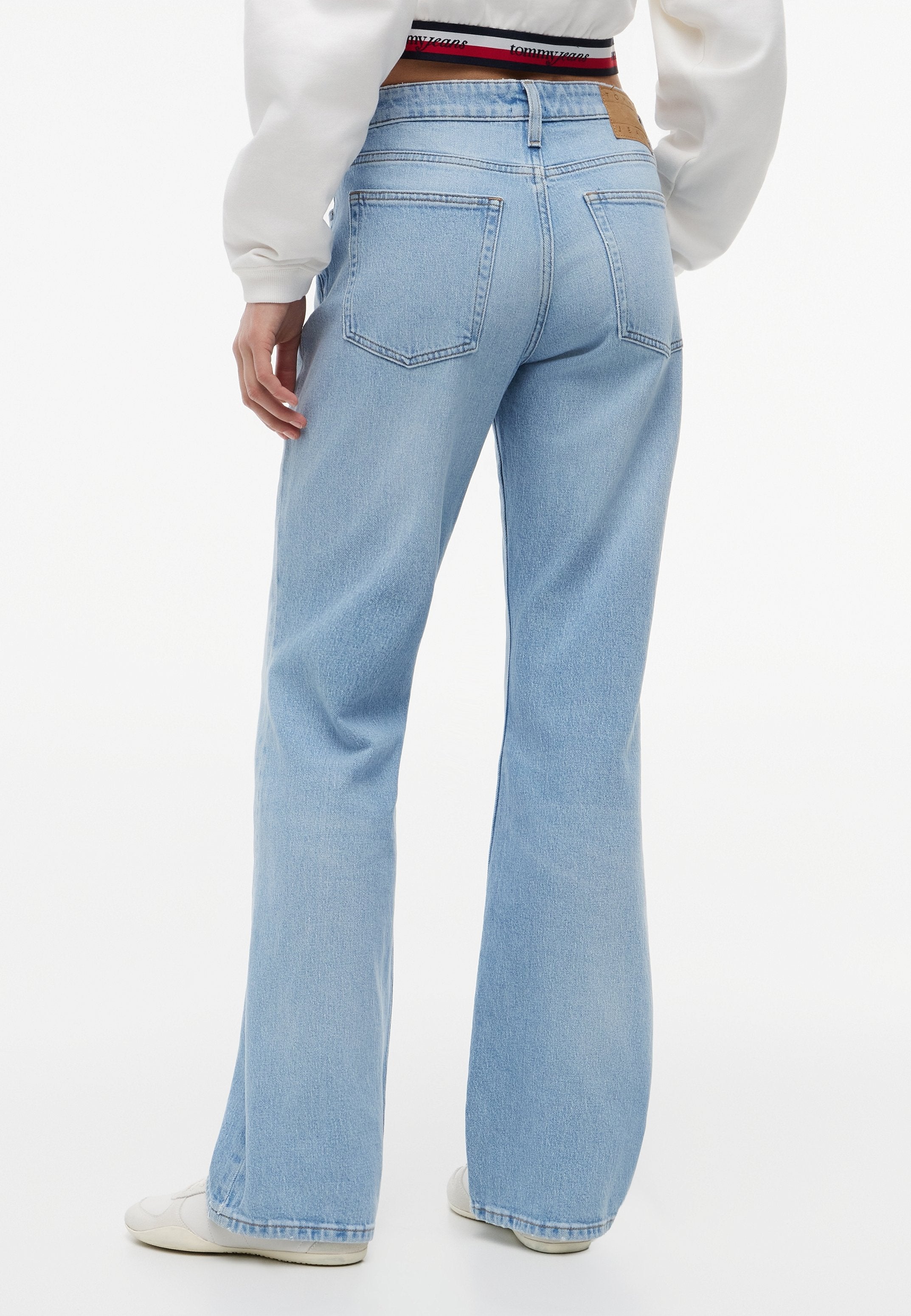 CLEO MID  - Bootcut jeans - denim light