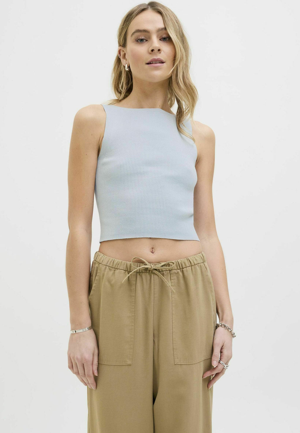 Knitted JXPOSIE Knitted - Top - skyway