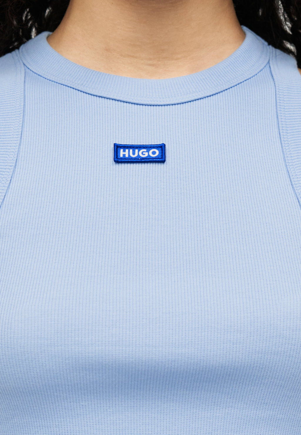 BABY TANK - Top - open blue