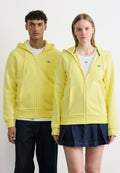 Zip-up sweatshirt - yellow