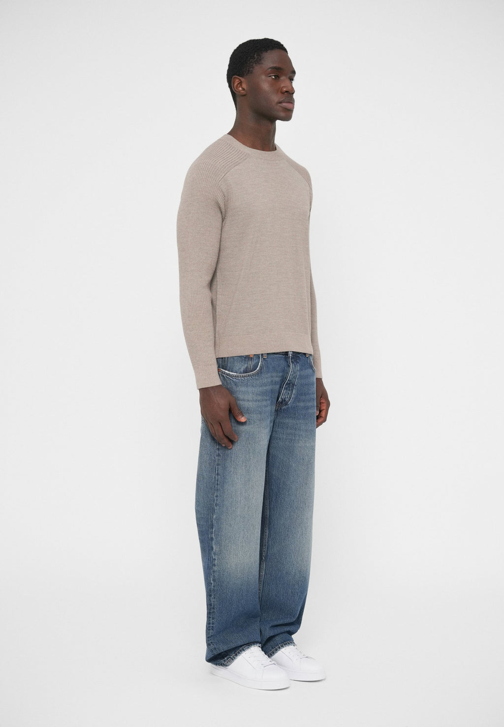 Jumper - driftwood melange