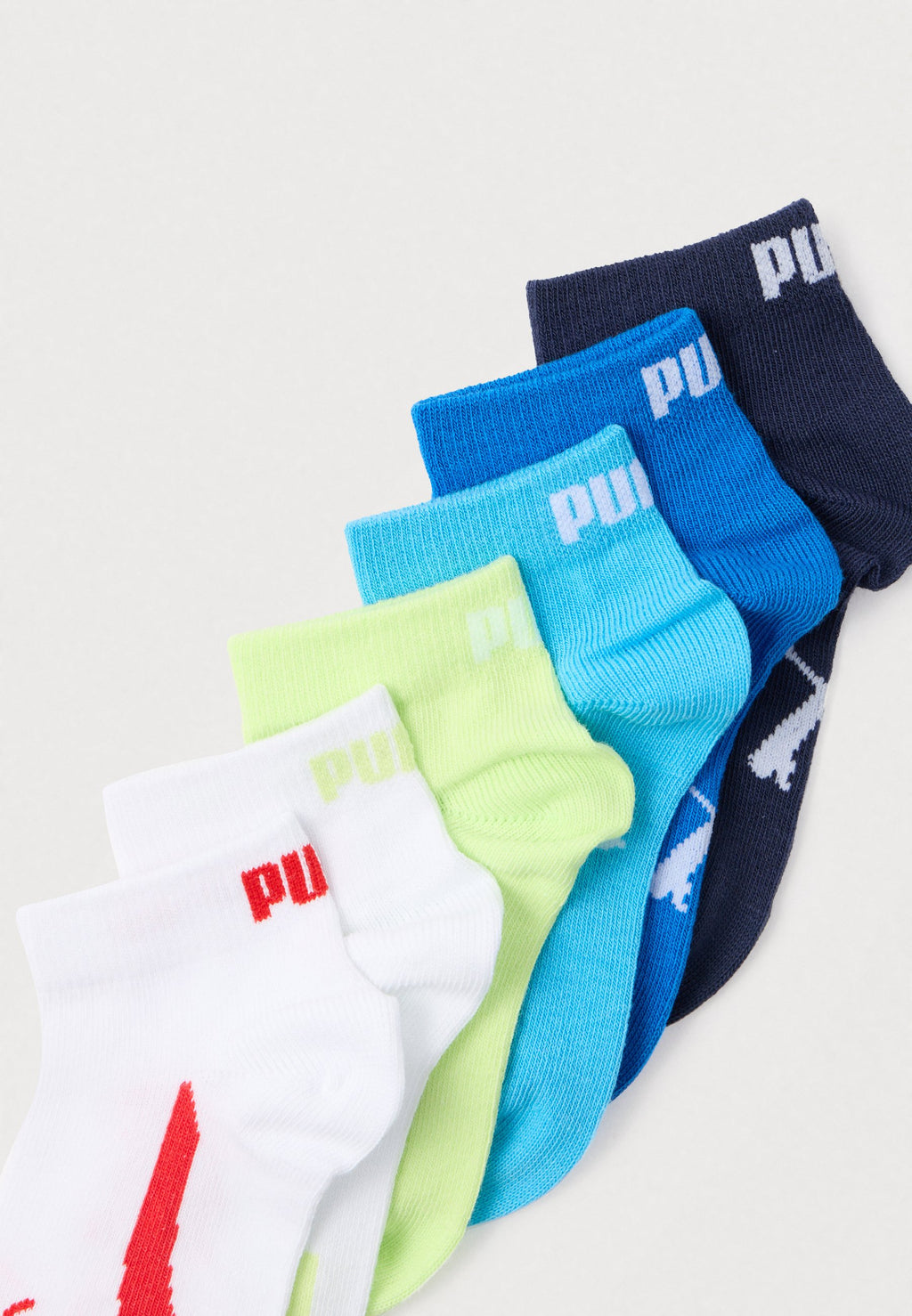 LOT DE 6 PAIRES DE CHAUSSETTES ENFANT QUARTER UNISEXE - Chaussettes - multicolore