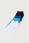5 PACK - Sneaker socks - bright blue